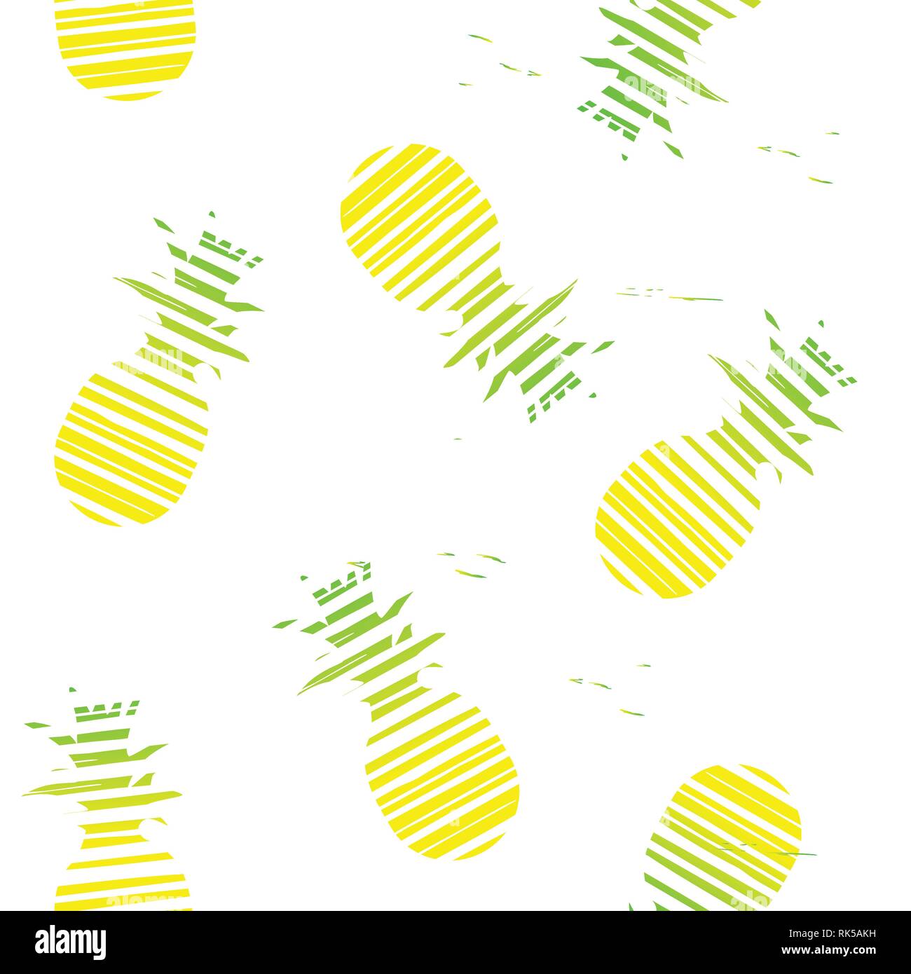 Seamless pattern, background with tropical fruit pineapple Stock Vector ...