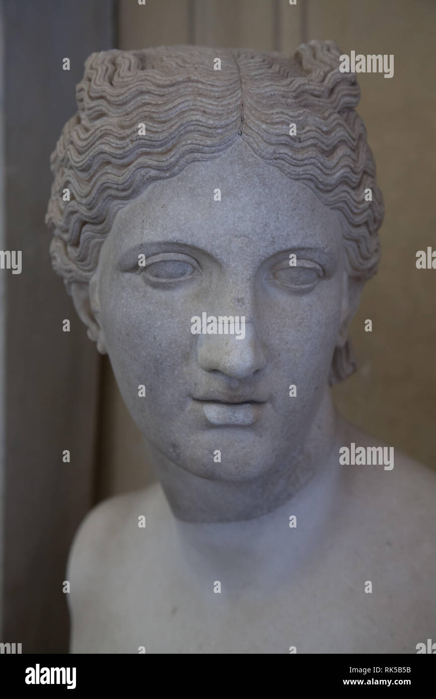 Ancient statues in the Vatican museum Stock Photo Alamy