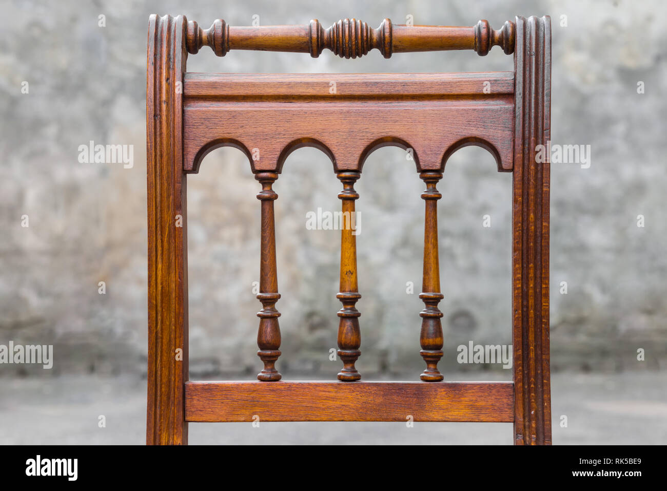 Vintage Oak antique Chair, Cane Seat Chair with Rattan bing Stock