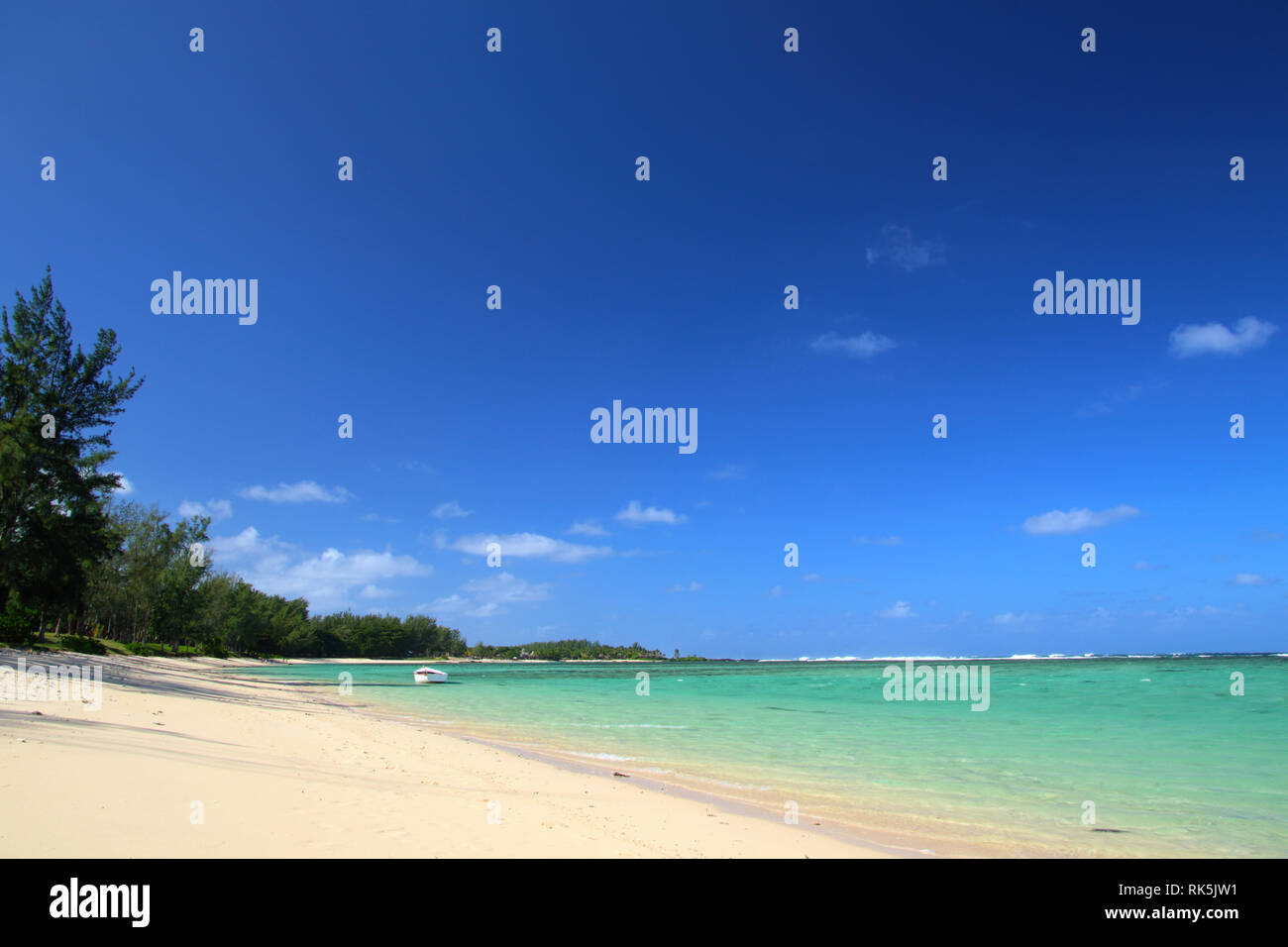 Southern coast of Mauritius, Indian Ocean Stock Photo - Alamy