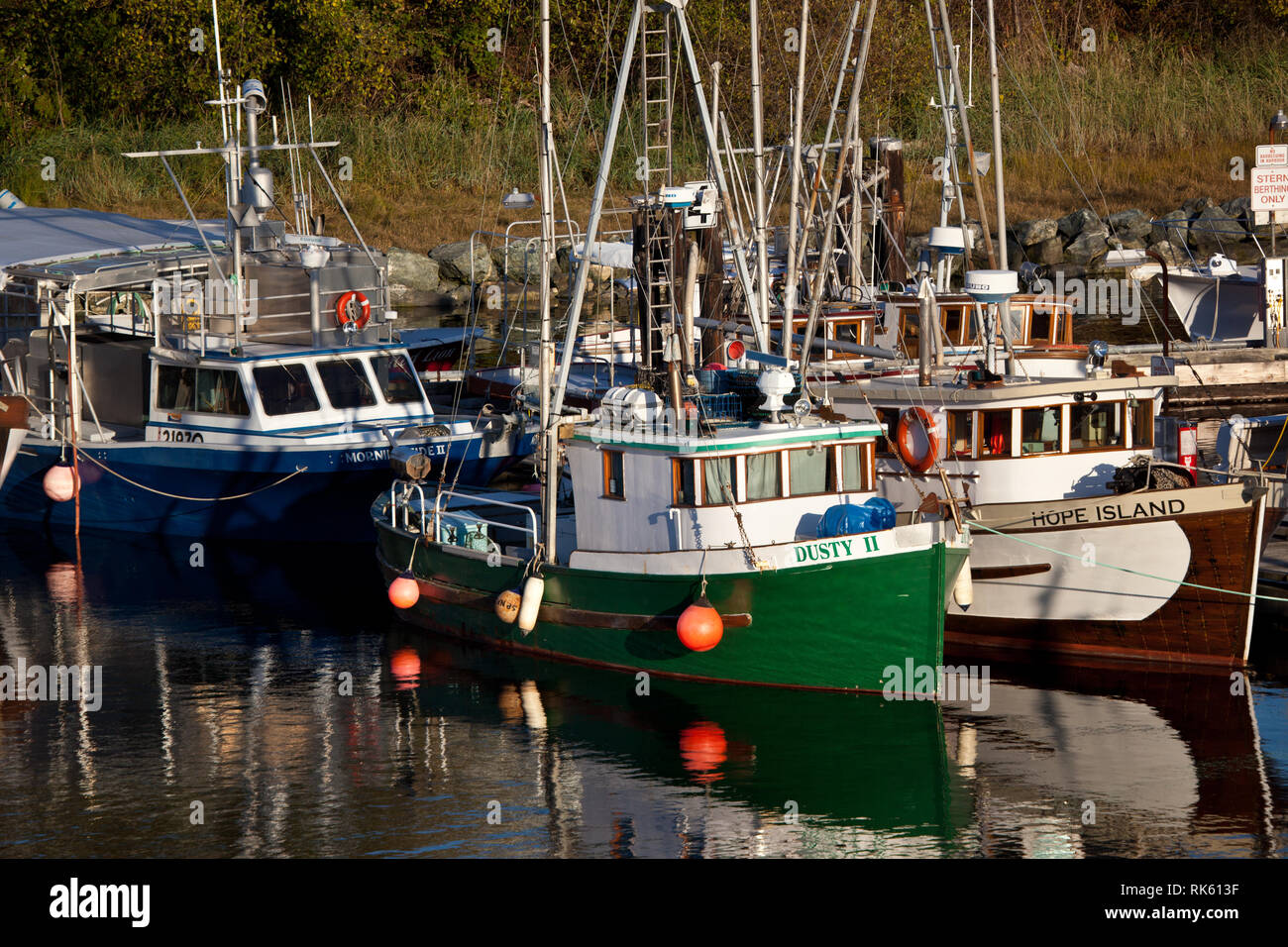 Powell River, Sunshine Coast, British Columbia, Canada Stock Photo