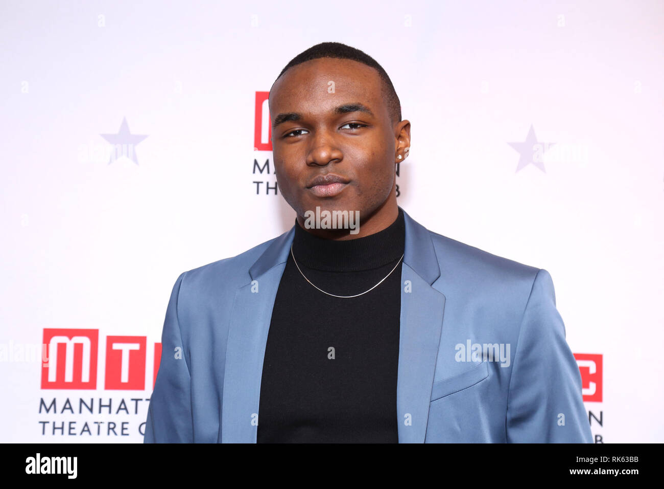 Opening night after party for Choir Boy held at the Copacabana nightclub.  Featuring: Gerald Caesar Where: New York, New York, United States When: 08  Jan 2019 Credit: Joseph Marzullo/WENN.com Stock Photo -
