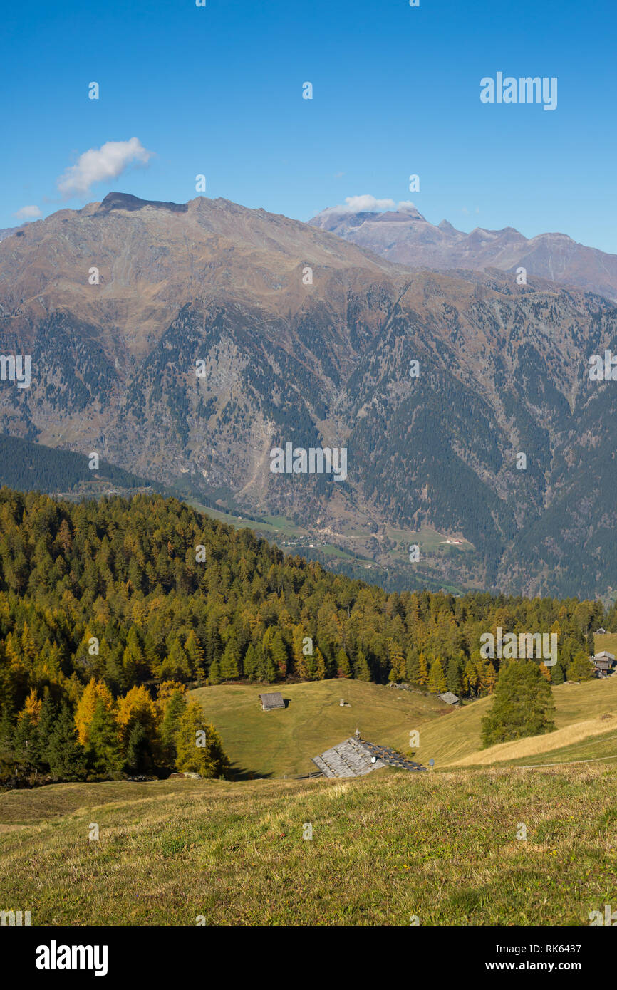 The hills in south tirol Stock Photo