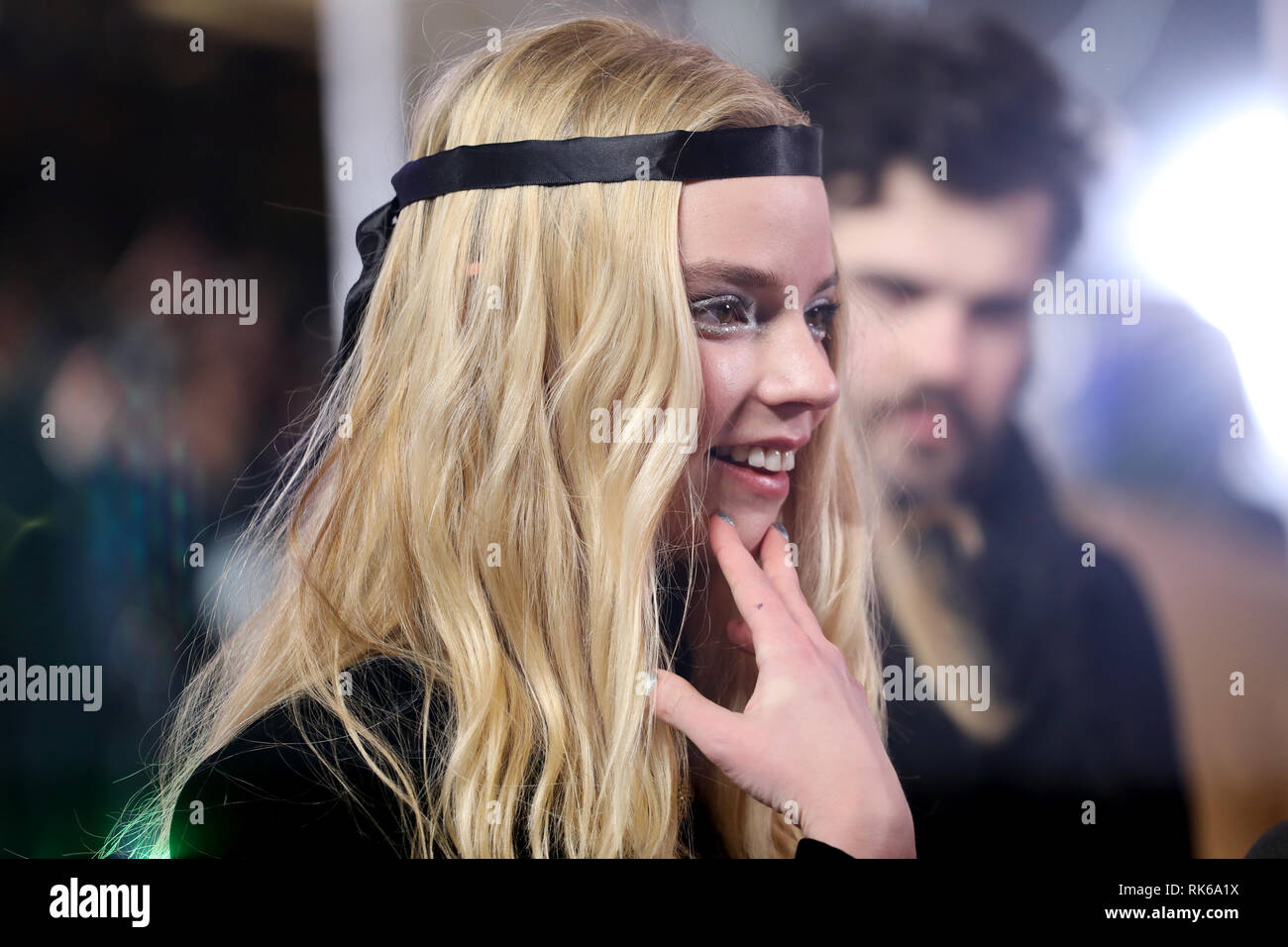 UK Premiere of Glass held at the Curzon Mayfair - Arrivals Featuring: Anya  Taylor-Joy Where: London, United Kingdom When: 09 Jan 2019 Credit: Lia Toby/WENN.com  Stock Photo - Alamy, image size:1300x956