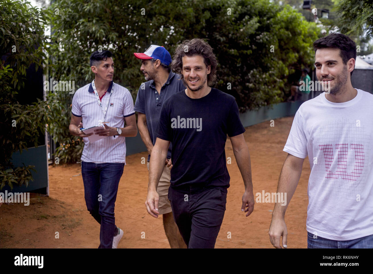 Buenos Aires, Federal Capital, Argentina. 9th Feb, 2019. Former Argentine professional tennis player GastÃ³n Gaudio present at the Argentina Open 2019 Credit: Roberto Almeida Aveledo/ZUMA Wire/Alamy Live News Stock Photo