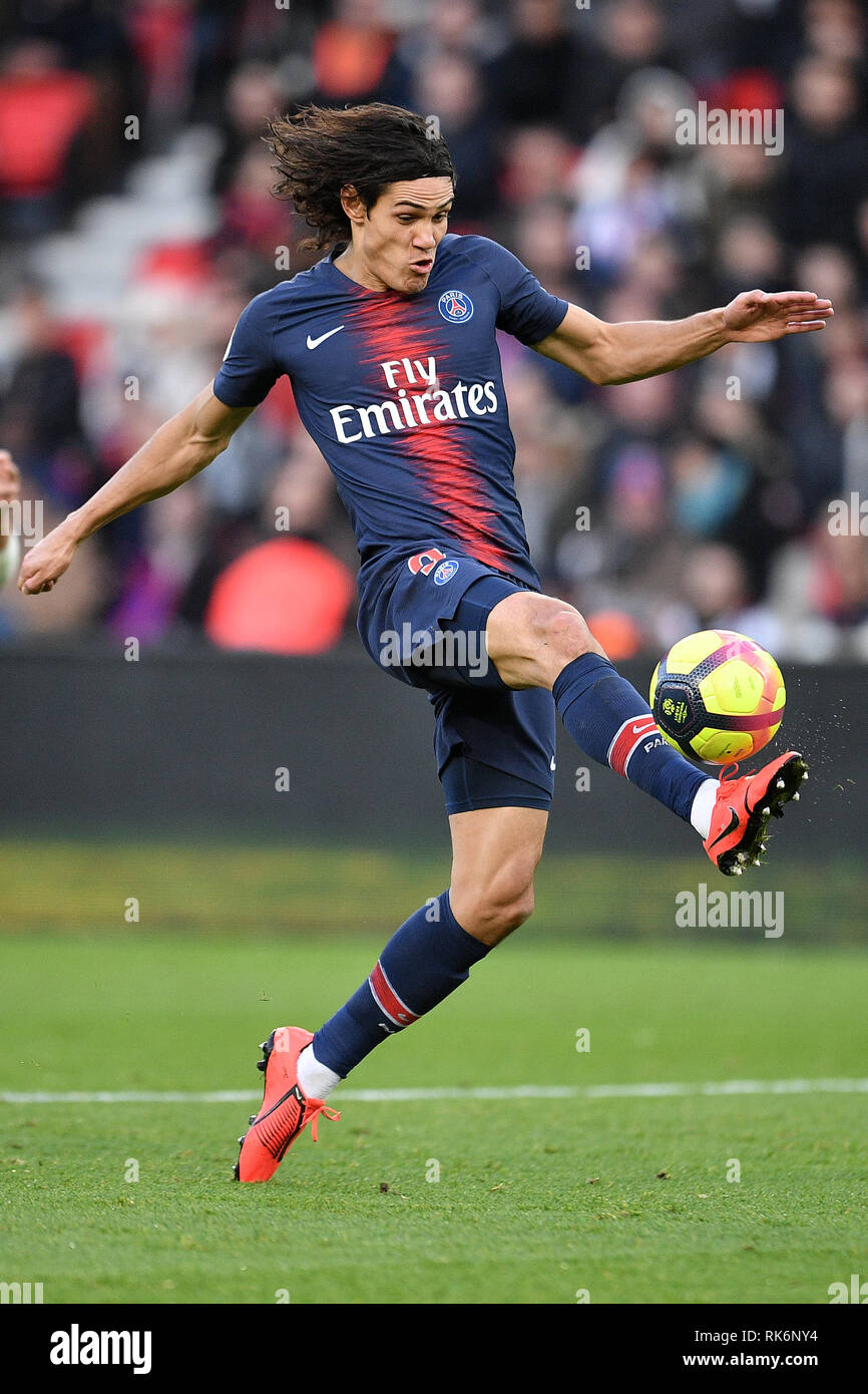Flocage Ligue 1 - Psg Paris Saint-Germain Third - Cavani #9 - Monblason