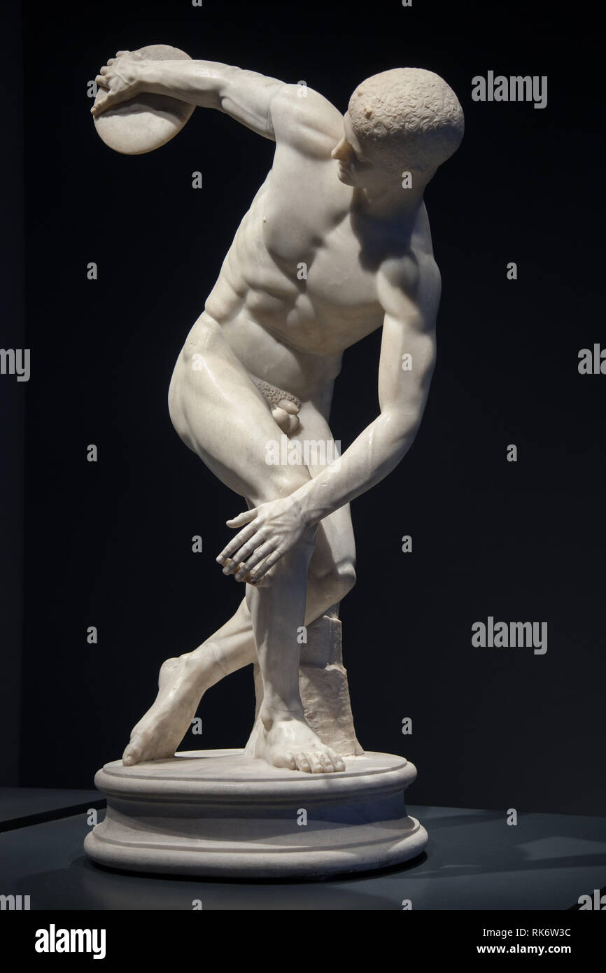 Lancelloti Discobolus, or the Discus-Thrower in National ...