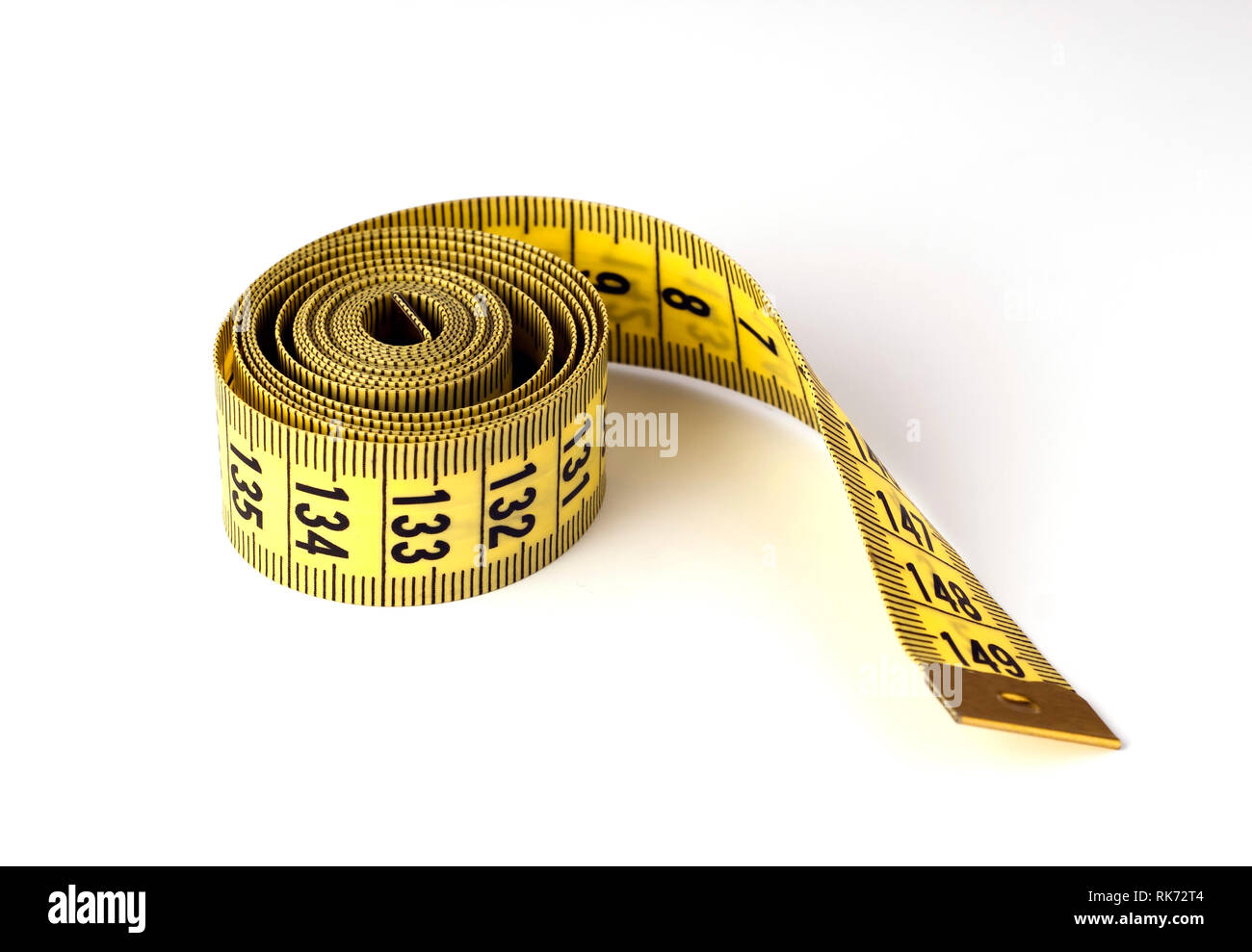 Measuring tape of the tailor Stock Photo Alamy