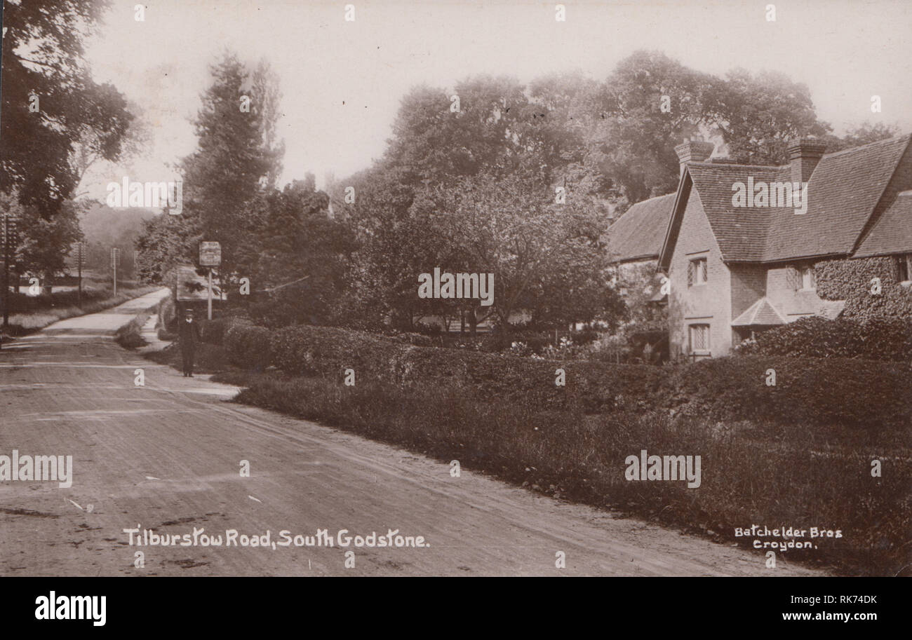 Tilburstow Road, South Godstone, Surrey, England Stock Photo Alamy