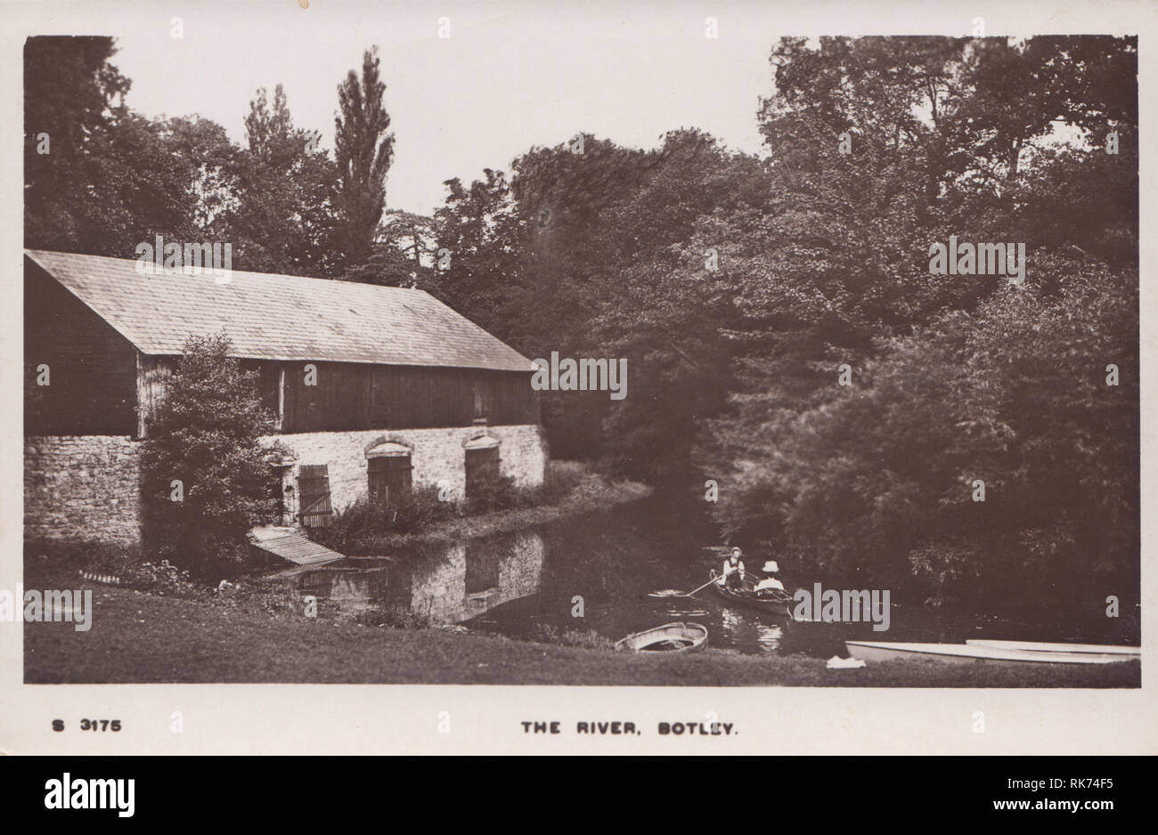 The River, Botley, Hampshire, England Stock Photo Alamy