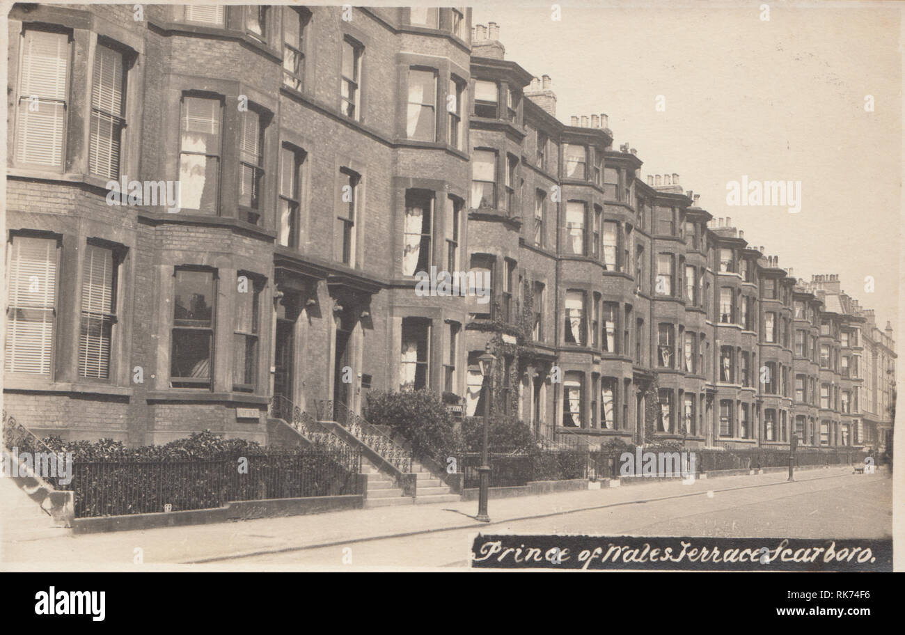 Prince of Wales Terrace, Scarborough, Yorkshire, England Stock Photo Alamy