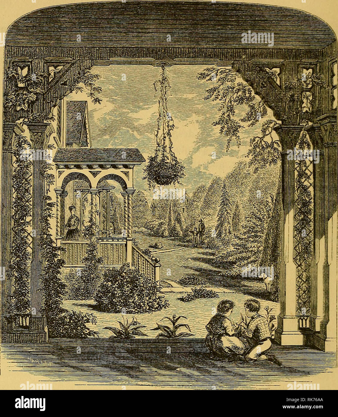 . The art of beautifying suburban home grounds of small extent ...