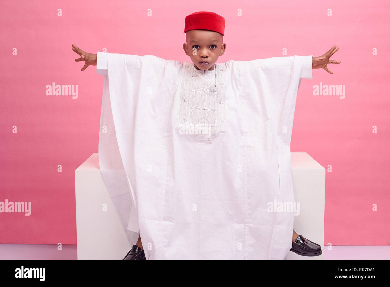 red and white traditional dresses