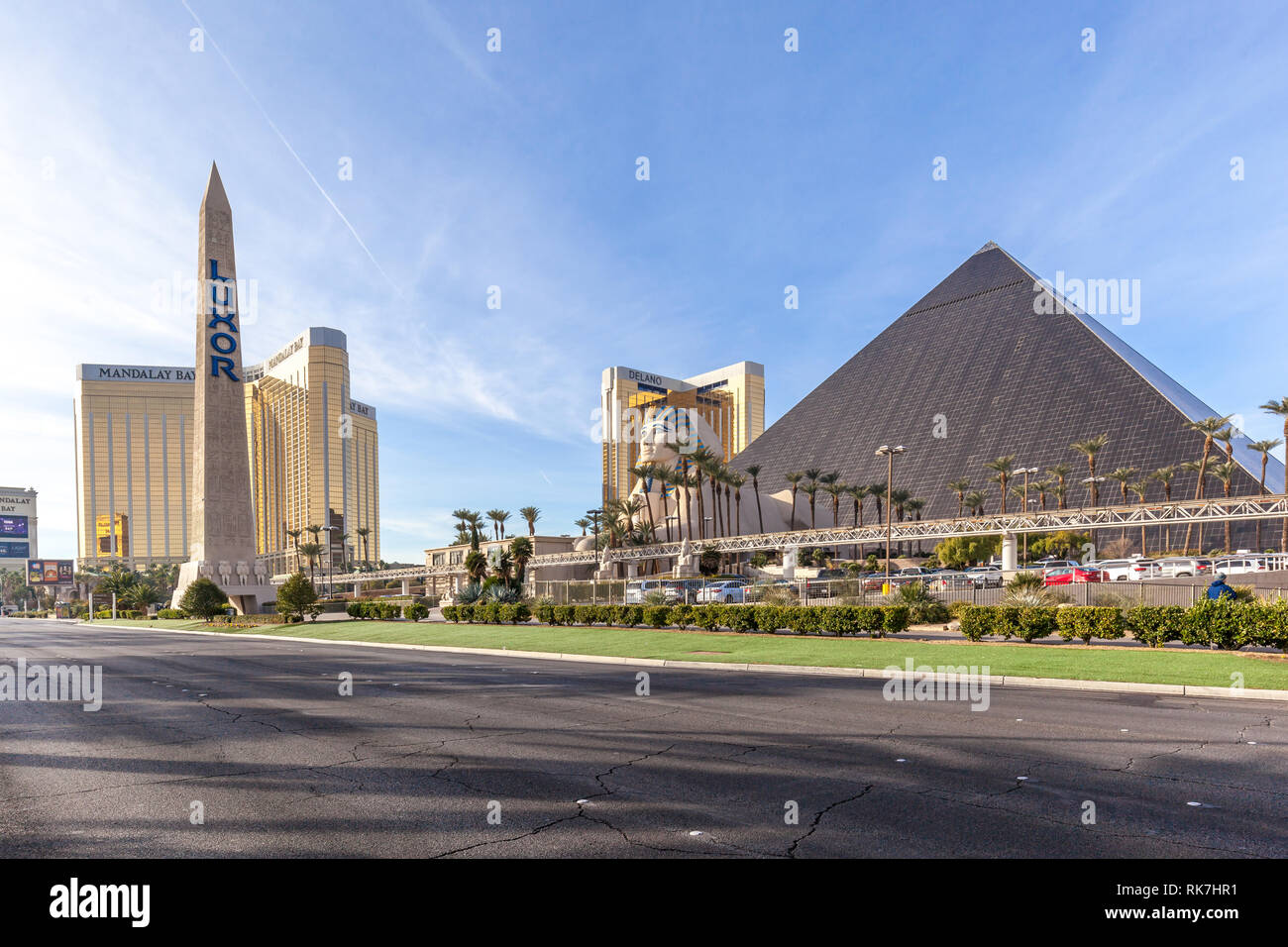Las Vegas, NV, USA - 13th July 2013: The Pyramid Luxor Hotel And Casino On Las  Vegas Strip. Stock Photo, Picture and Royalty Free Image. Image 26254660.