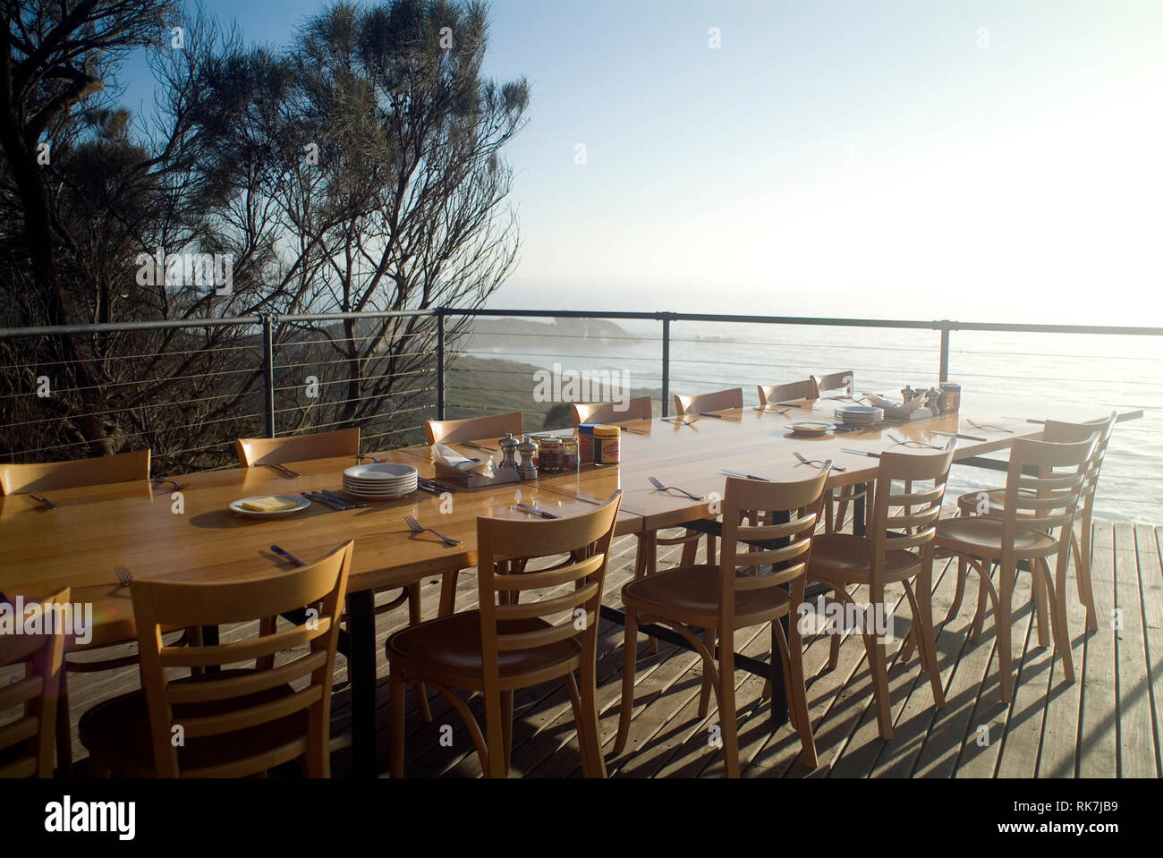 Breakfast at The Lodge an ecofriendly and sustainable hotel owned by
