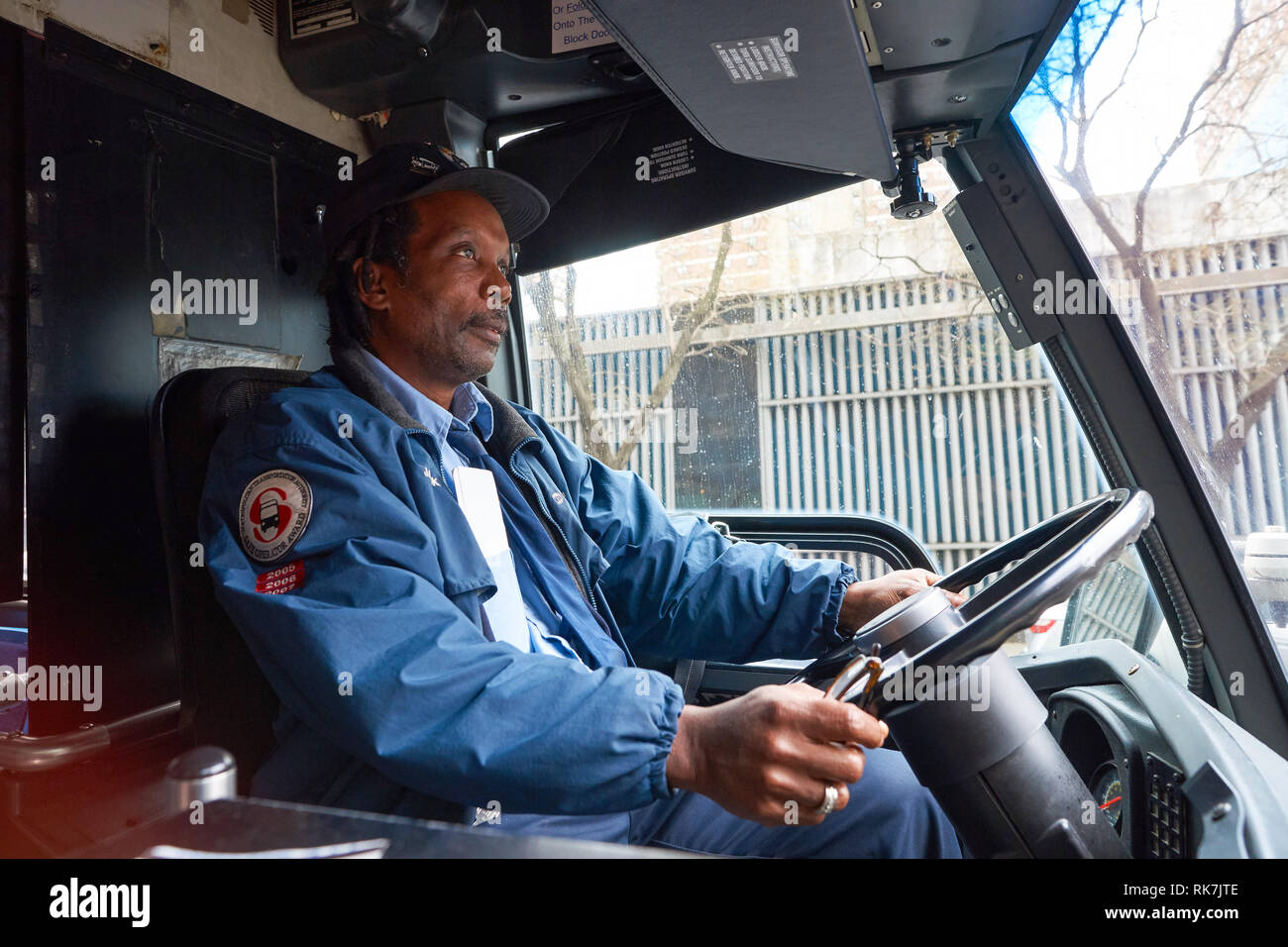 American bus driver hires stock photography and images Alamy