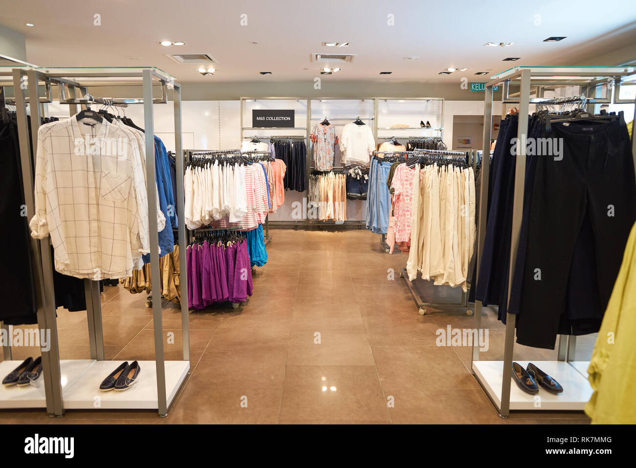 KUALA LUMPUR, MALAYSIA - MAY 09, 2016: inside of Suria KLCC. Suria KLCC ...