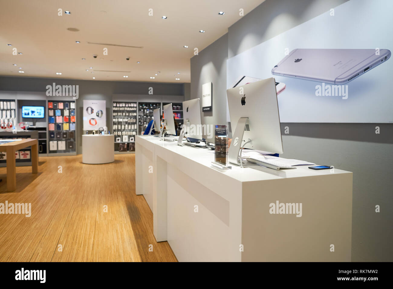 KUALA LUMPUR, MALAYSIA MAY 09, 2016 electronics store in Suria KLCC. Suria KLCC is a shopping