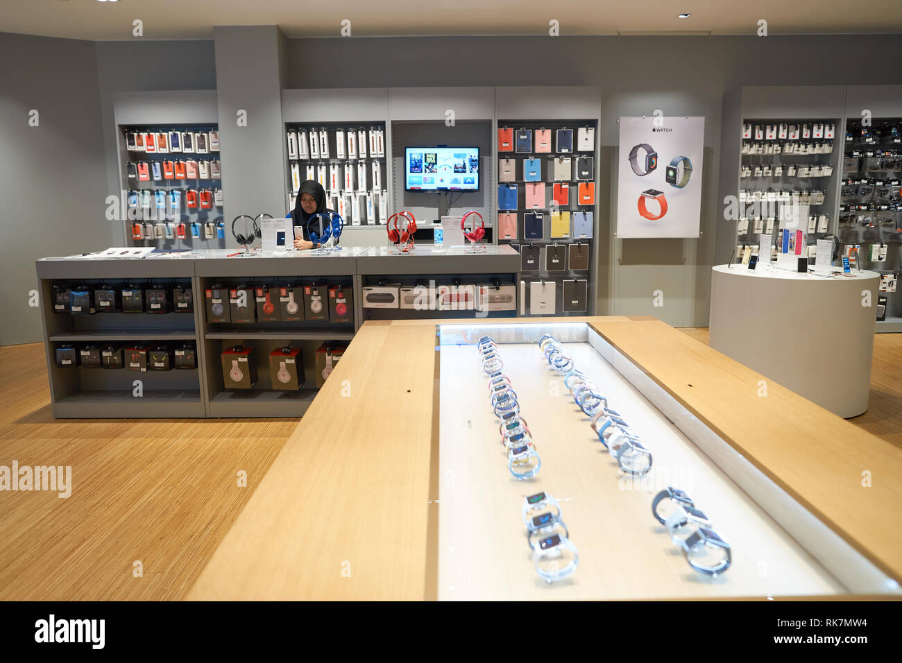 KUALA LUMPUR, MALAYSIA MAY 09, 2016 electronics store in Suria KLCC. Suria KLCC is a shopping