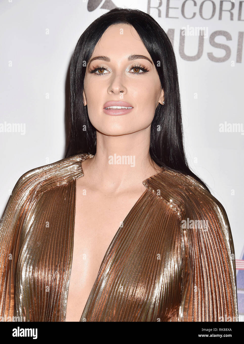 LOS ANGELES, CA - FEBRUARY 08: Kacey Musgraves attends MusiCares Person