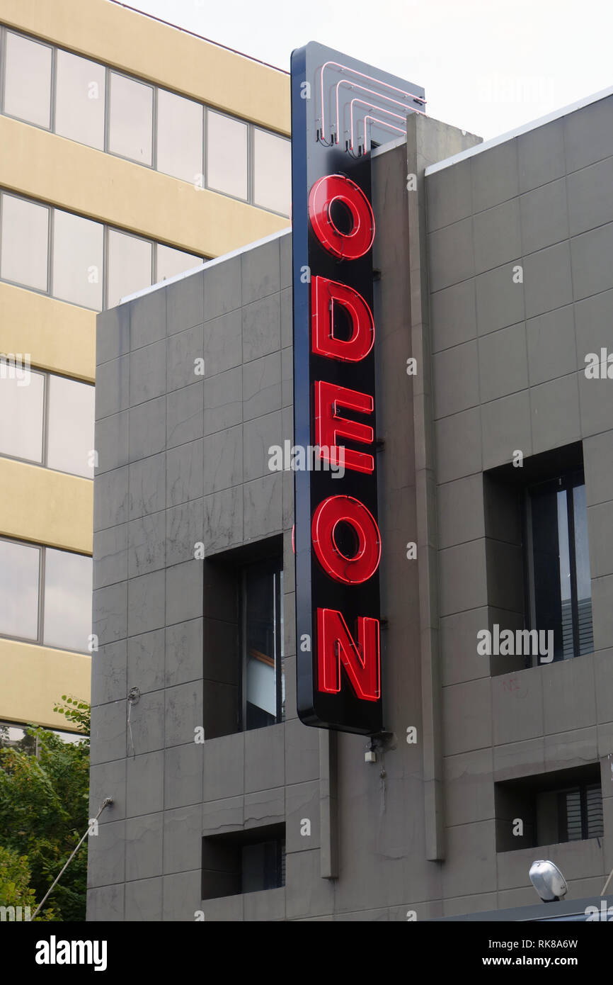 Odeon Theatre, Hobart, Tasmania, Australia. No PR Stock Photo