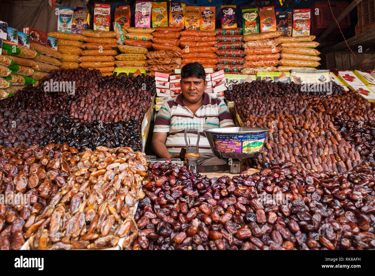 Bhendi Bazaar, Mumbai, India Stock Photo