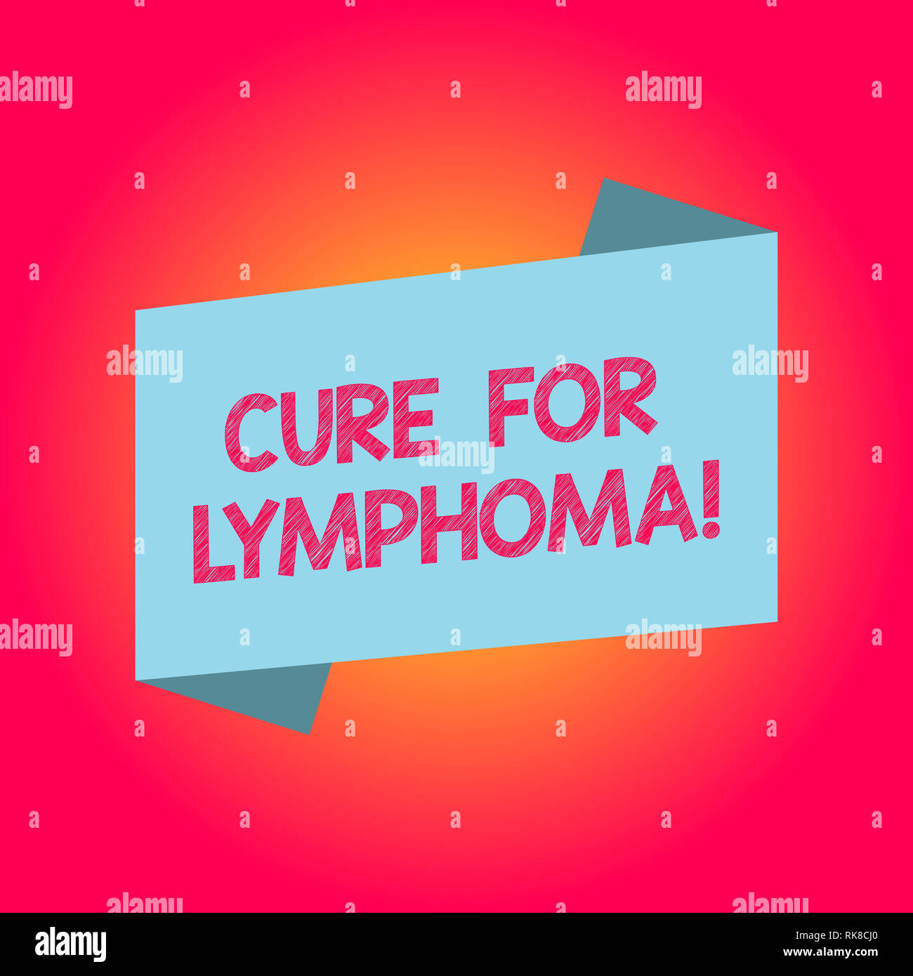 Handwriting Text Writing Cure For Lymphoma Concept Meaning Restore 