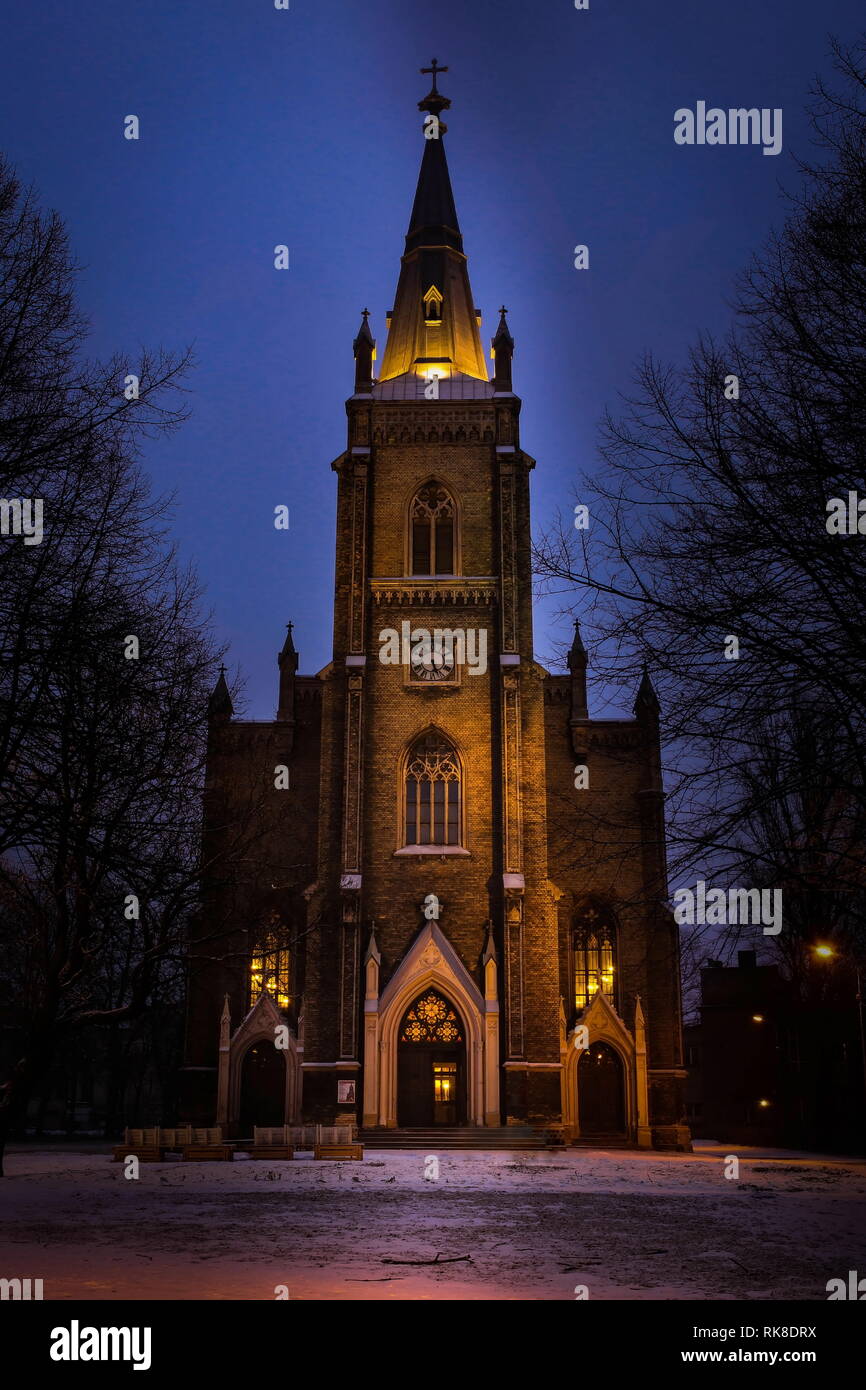 St. Paul's Church is a Lutheran church in Riga, Latvia Stock Photo - Alamy