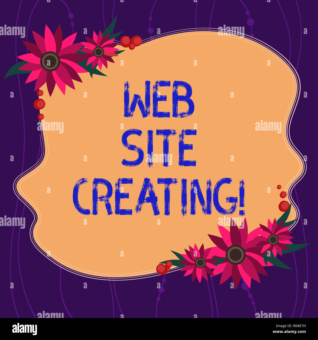 Website Layout Design Handwritten Handwriting text writing Web Site Creating. Concept meaning create site ...