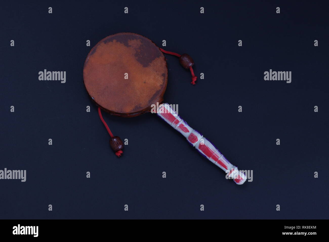 Ancient damaru; drum hi-res stock photography and images - Alamy