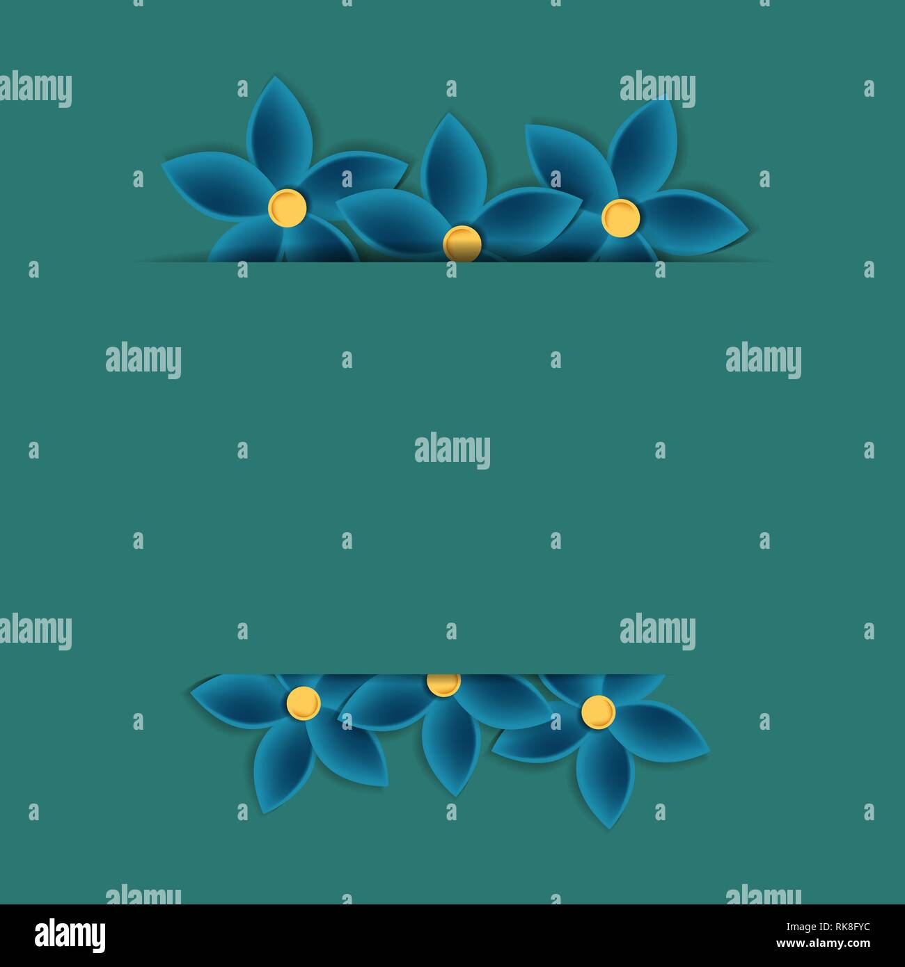 Greeting card flower vector vectors hi-res stock photography and images ...