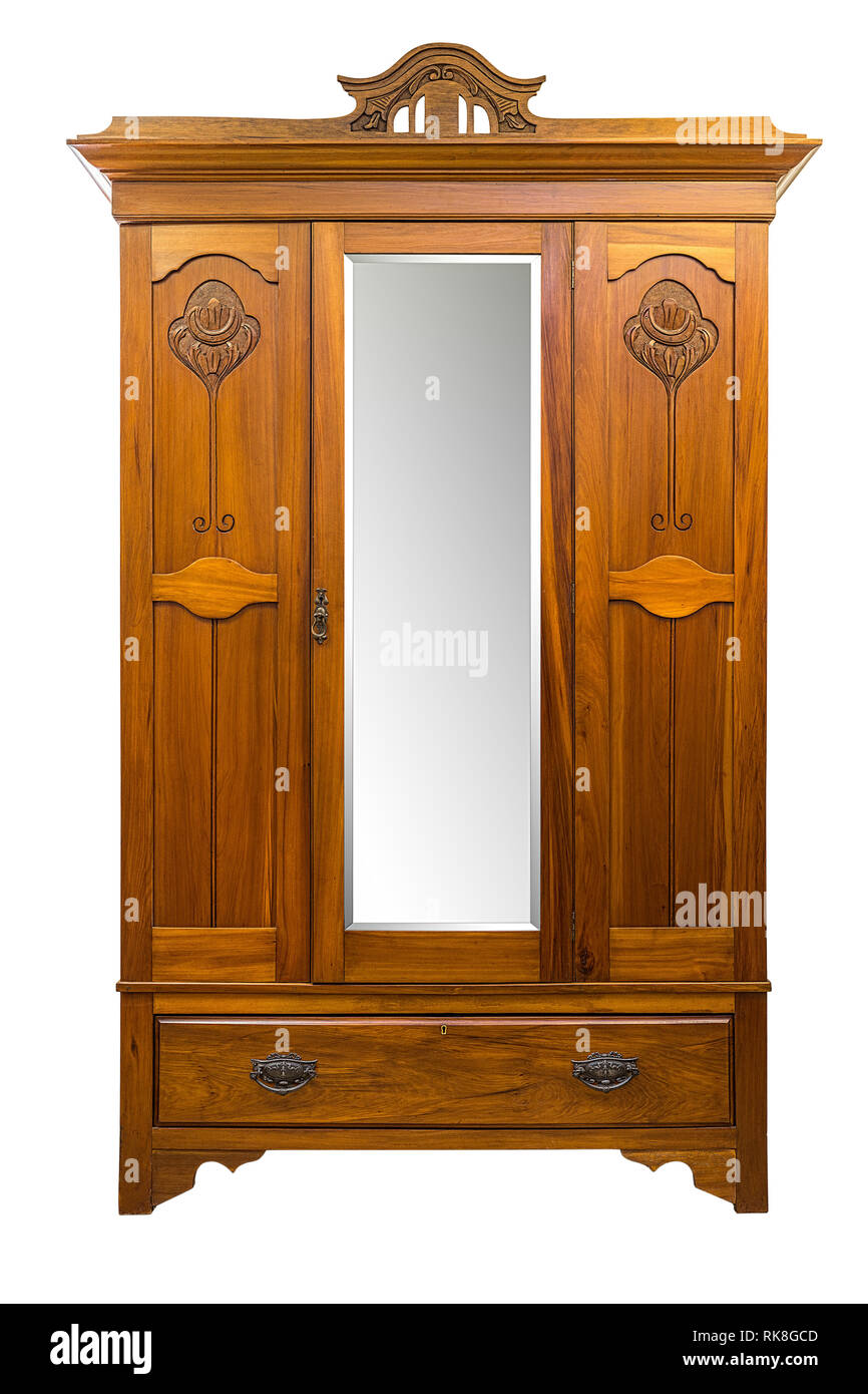 Vintage sale wooden wardrobe