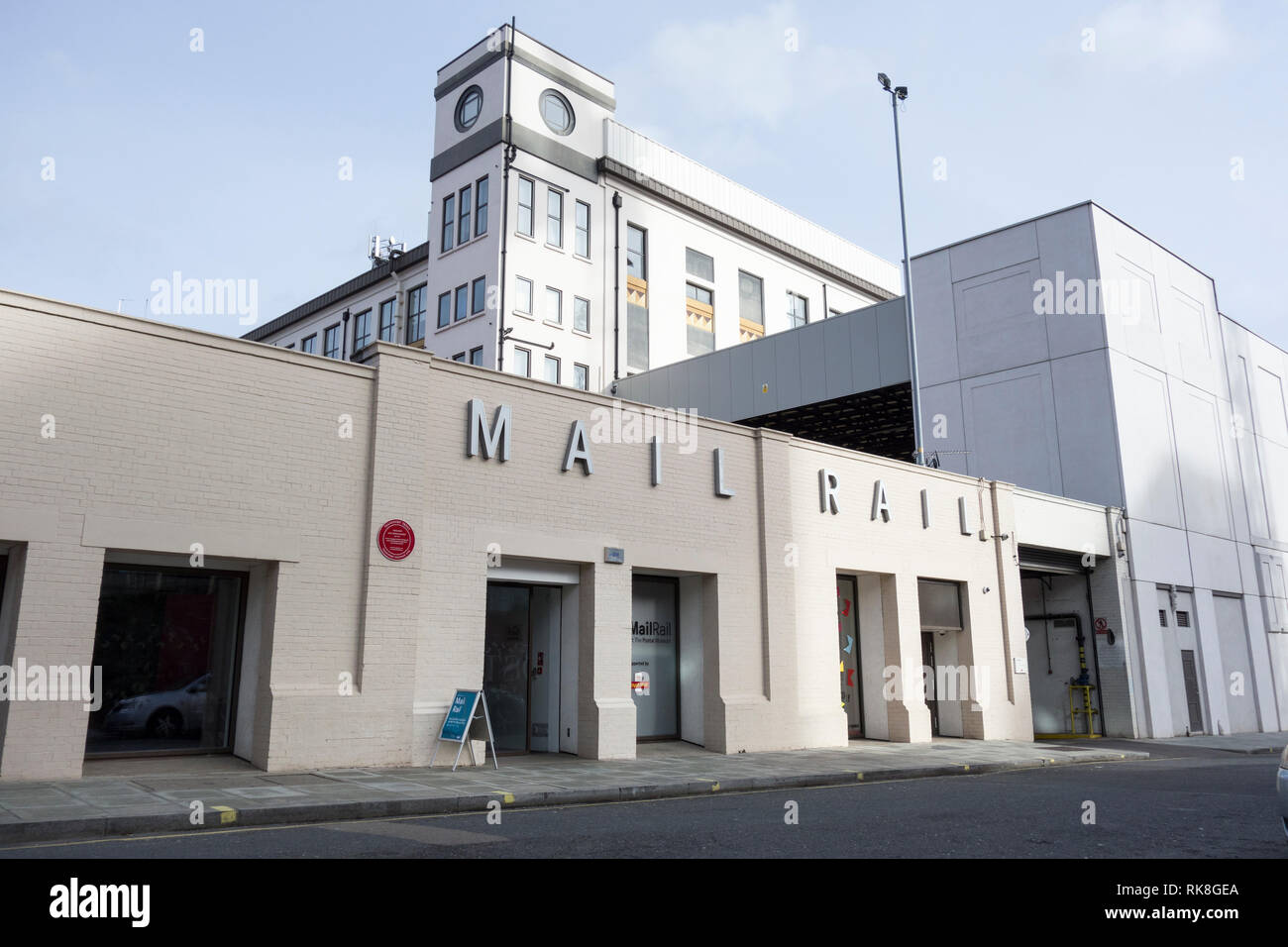 Mail Rail at the The Mount Pleasant Mail Centre, Farringdon Road