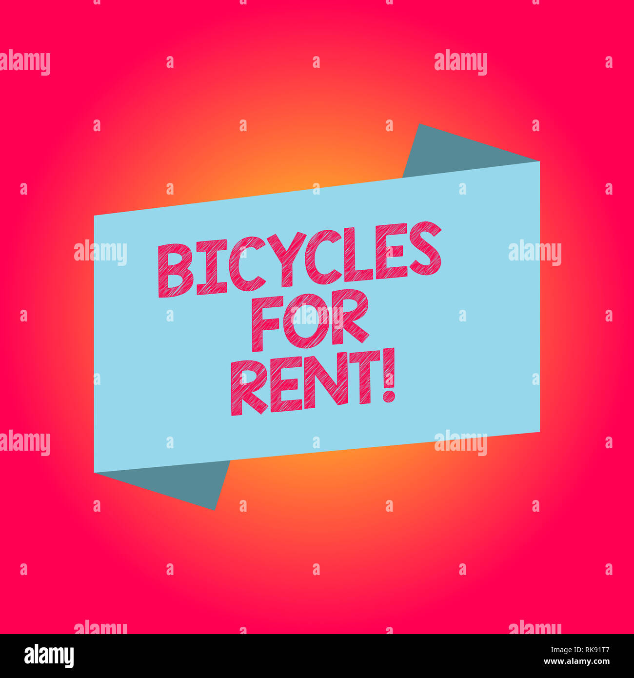 Handwriting Text Writing Bicycles For Rent Concept Meaning Rents