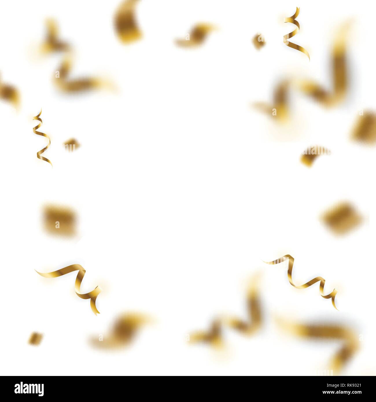 Falling Ribbon Single Ticker tape falling Stock Vector Images - Alamy