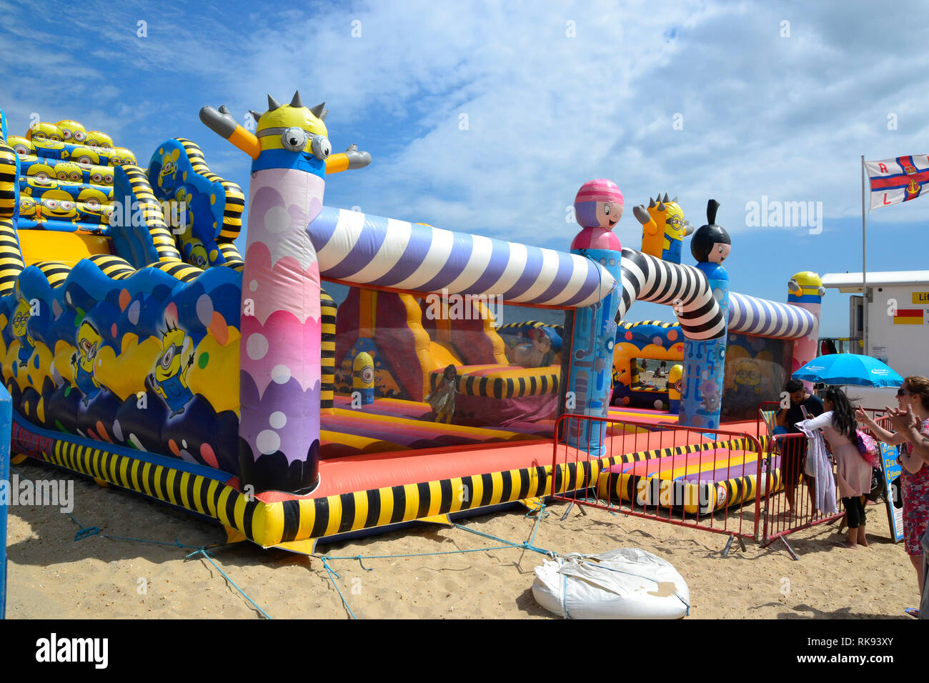 Inflatable bouncy castle hires stock photography and images Alamy