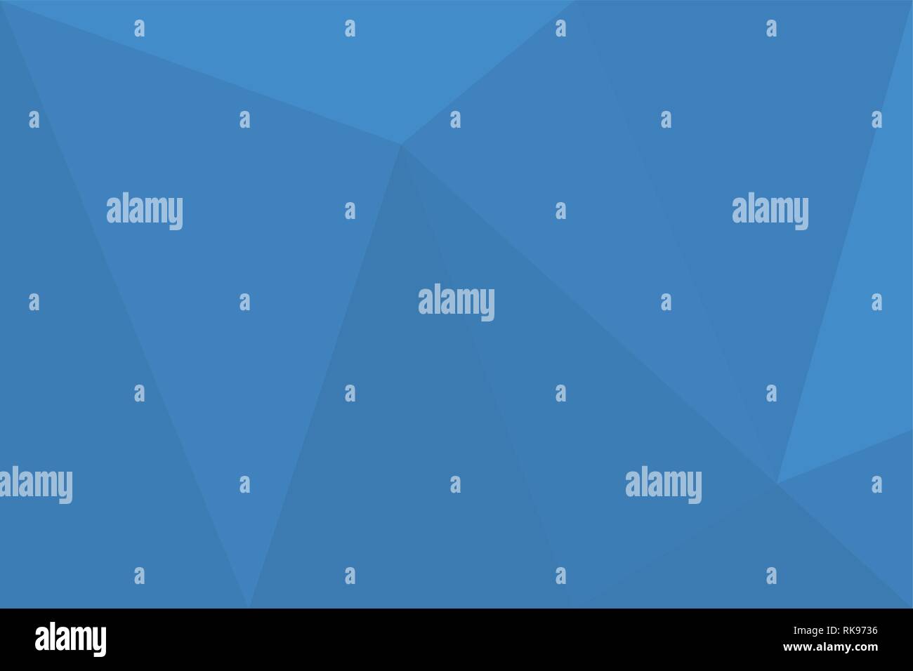 Abstract background pattern made with triangle shapes in tones of blue ...