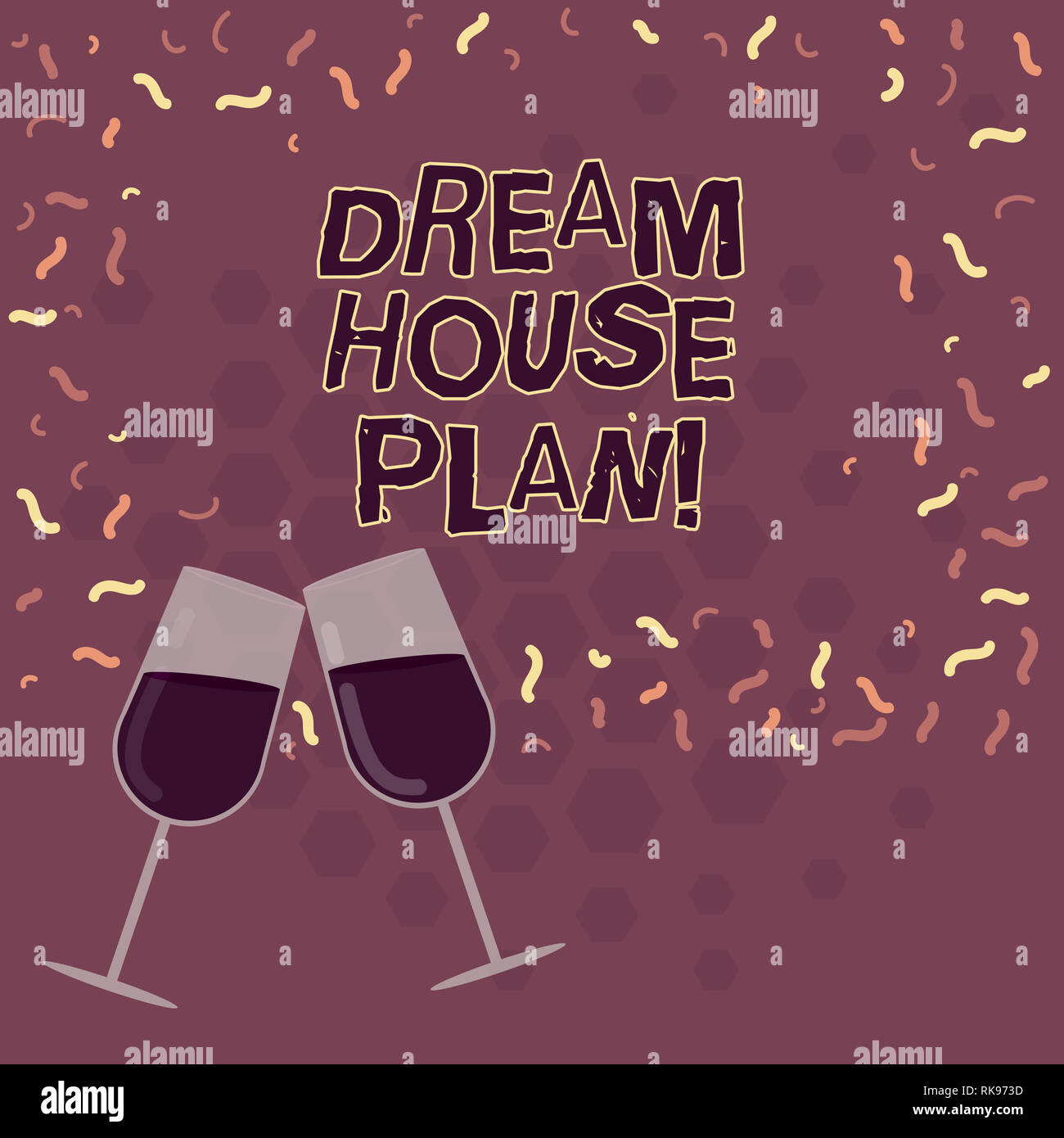 Word writing text Dream House Plan. Business concept for construction