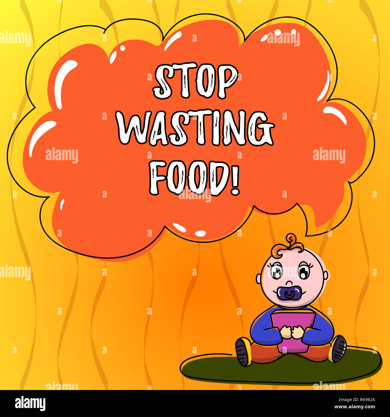 wasting food clipart