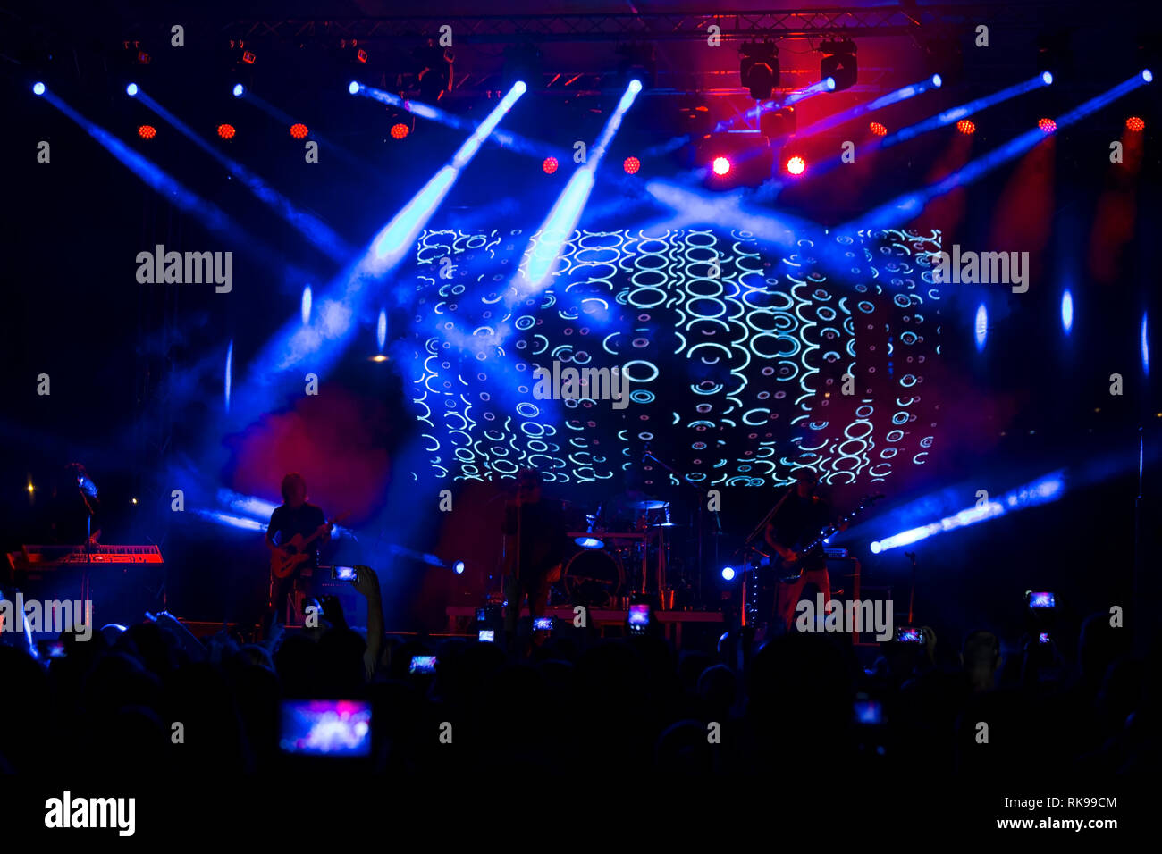 Empty festival stage hi-res stock photography and images - Alamy