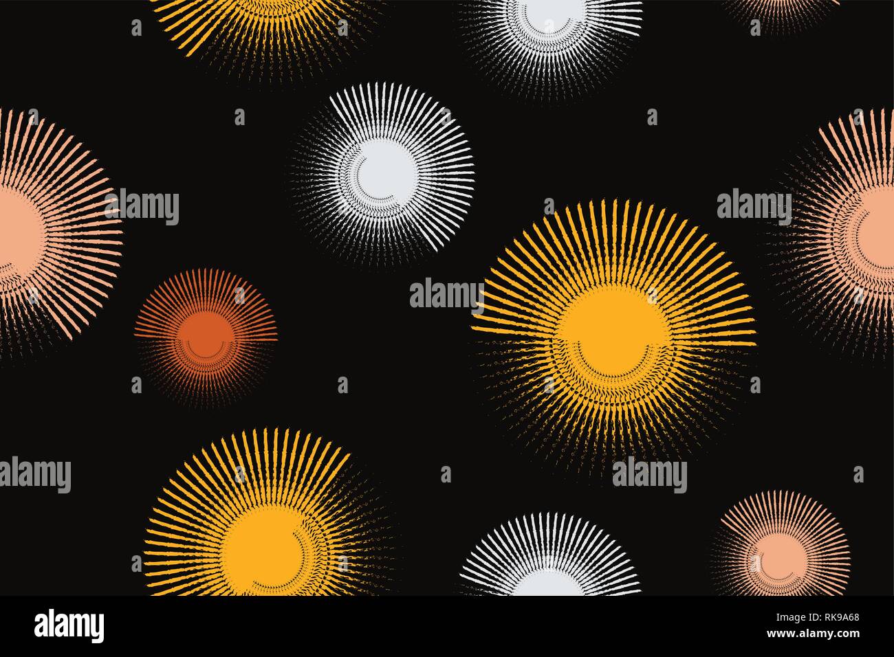 Seamless, abstract background pattern made with repeated brush strokes ...