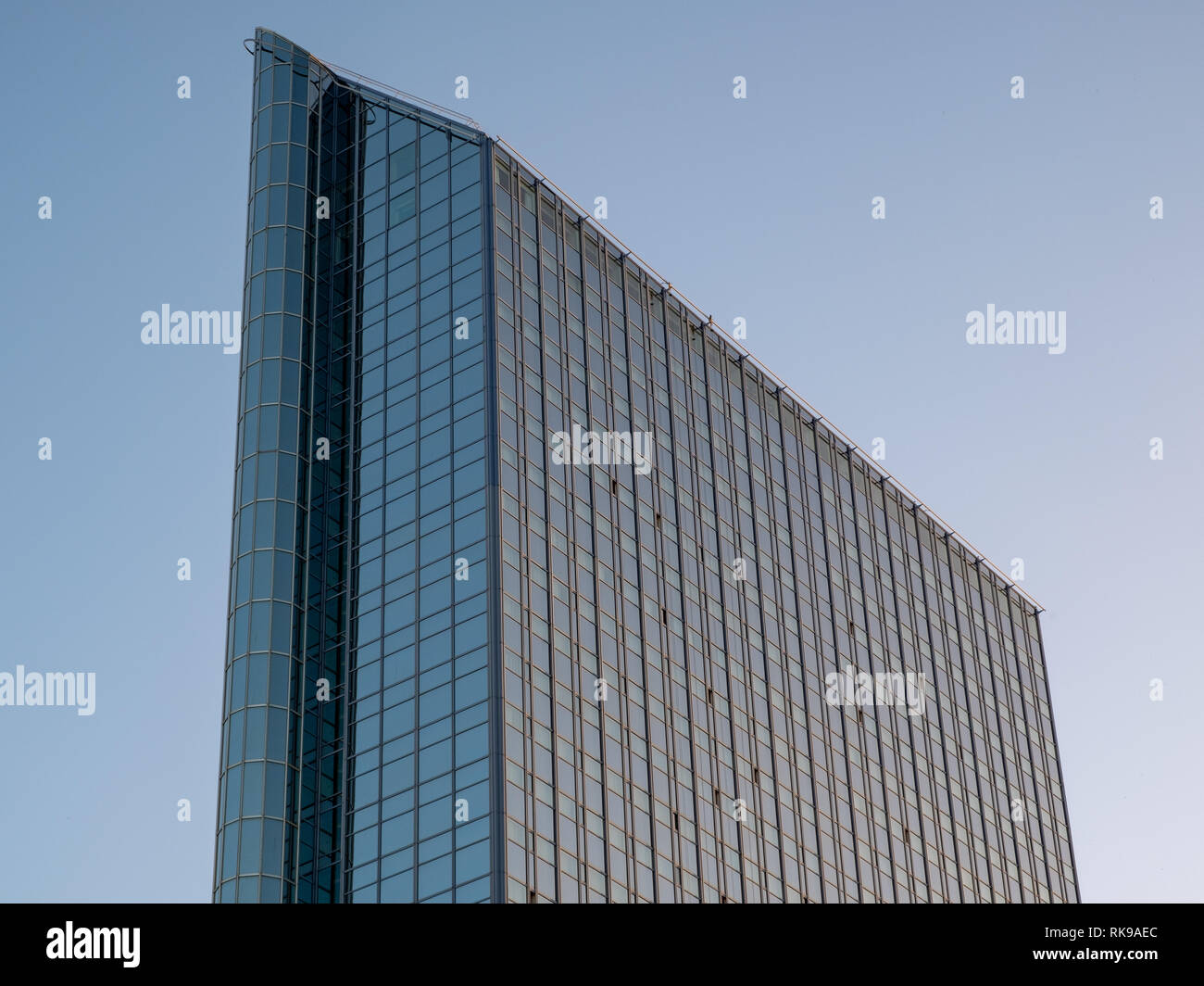Skyscraper hotel in Oslo Stock Photo
