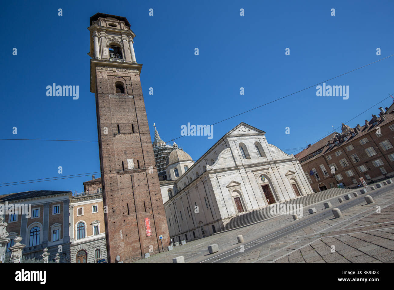 Cappella della Sacra Sindone (with the famous holy cloak) Stock Photo