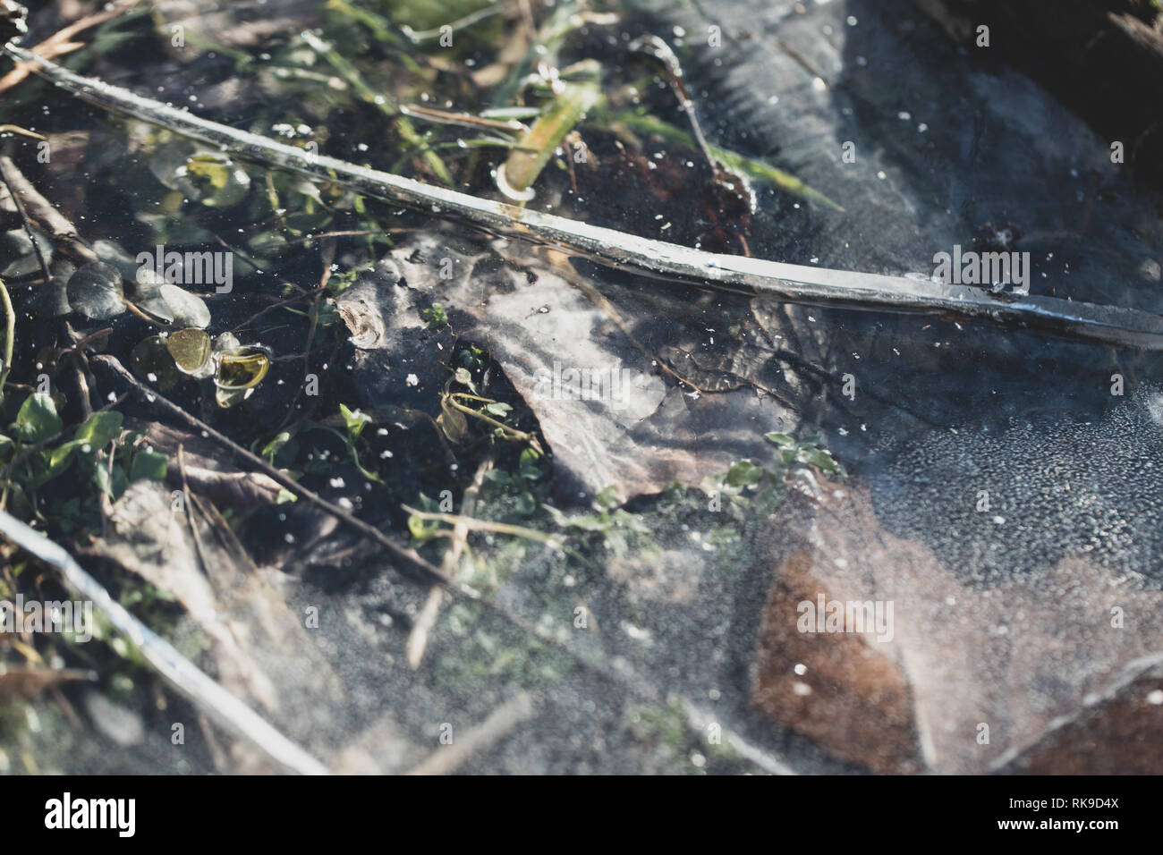 Cold Day in Ohio Stock Photo Alamy