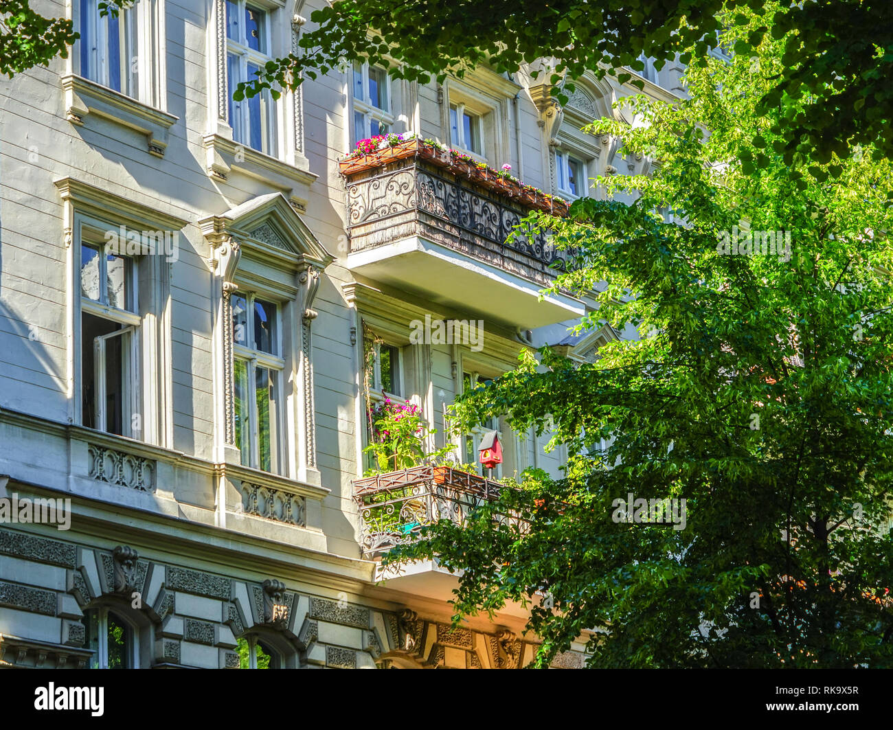 Berlin Schöneberg Stock Photo