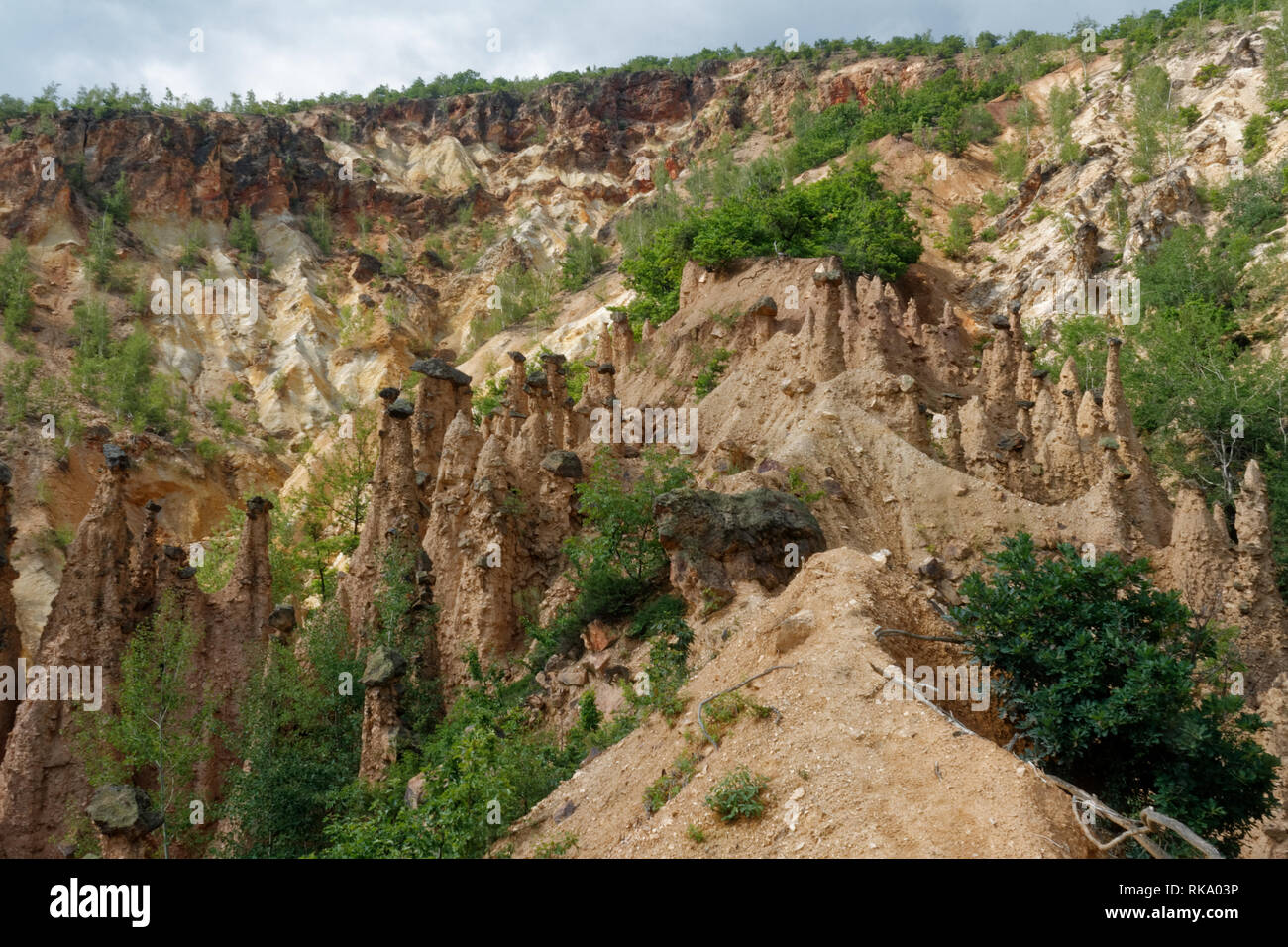 Devil&rsquo;s Town Landscape Park in Serbia Stock Photo - Alamy