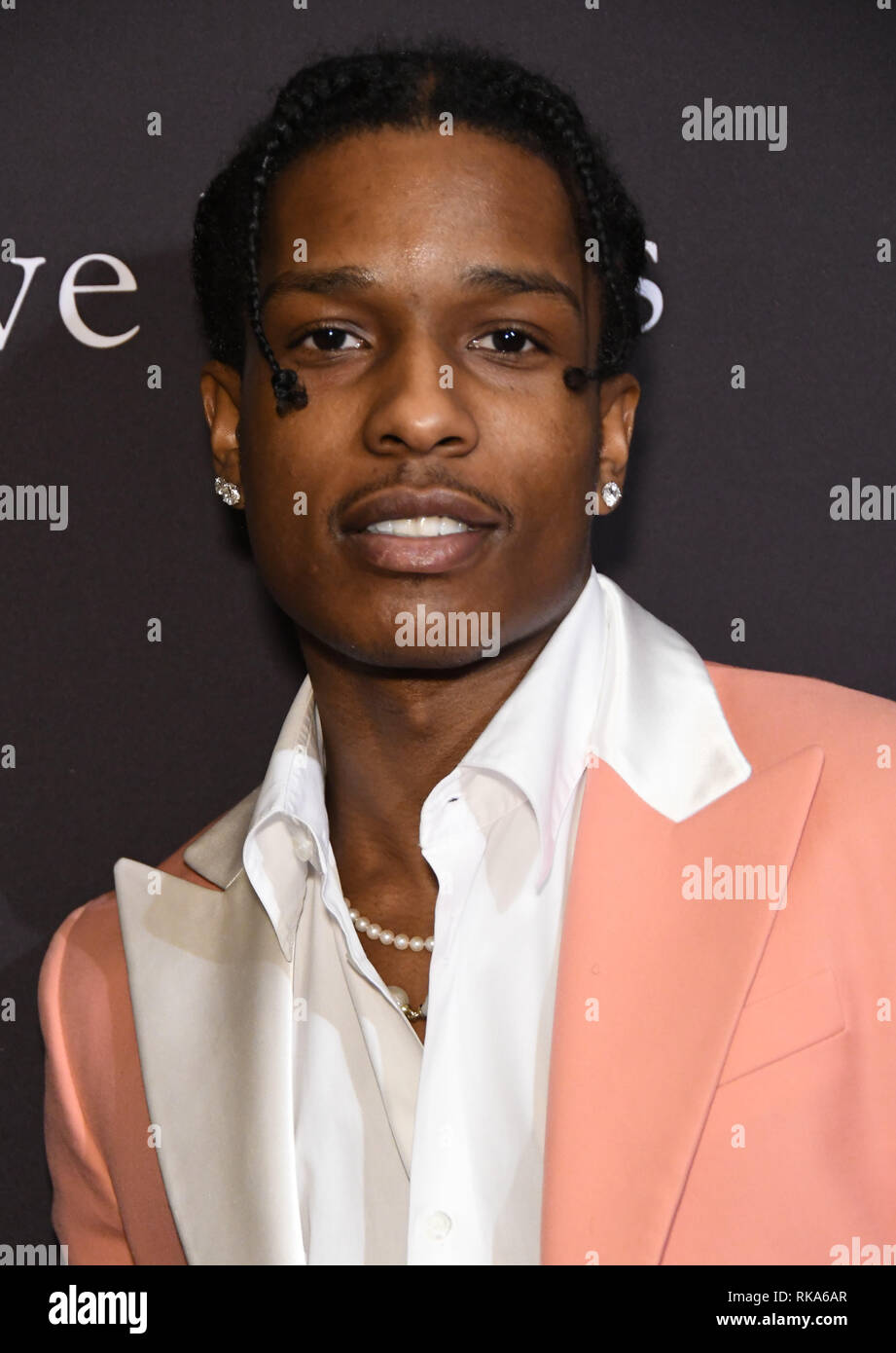 Photo : ASAP Rocky - Arrivées au défilé homme printemps-été 2019