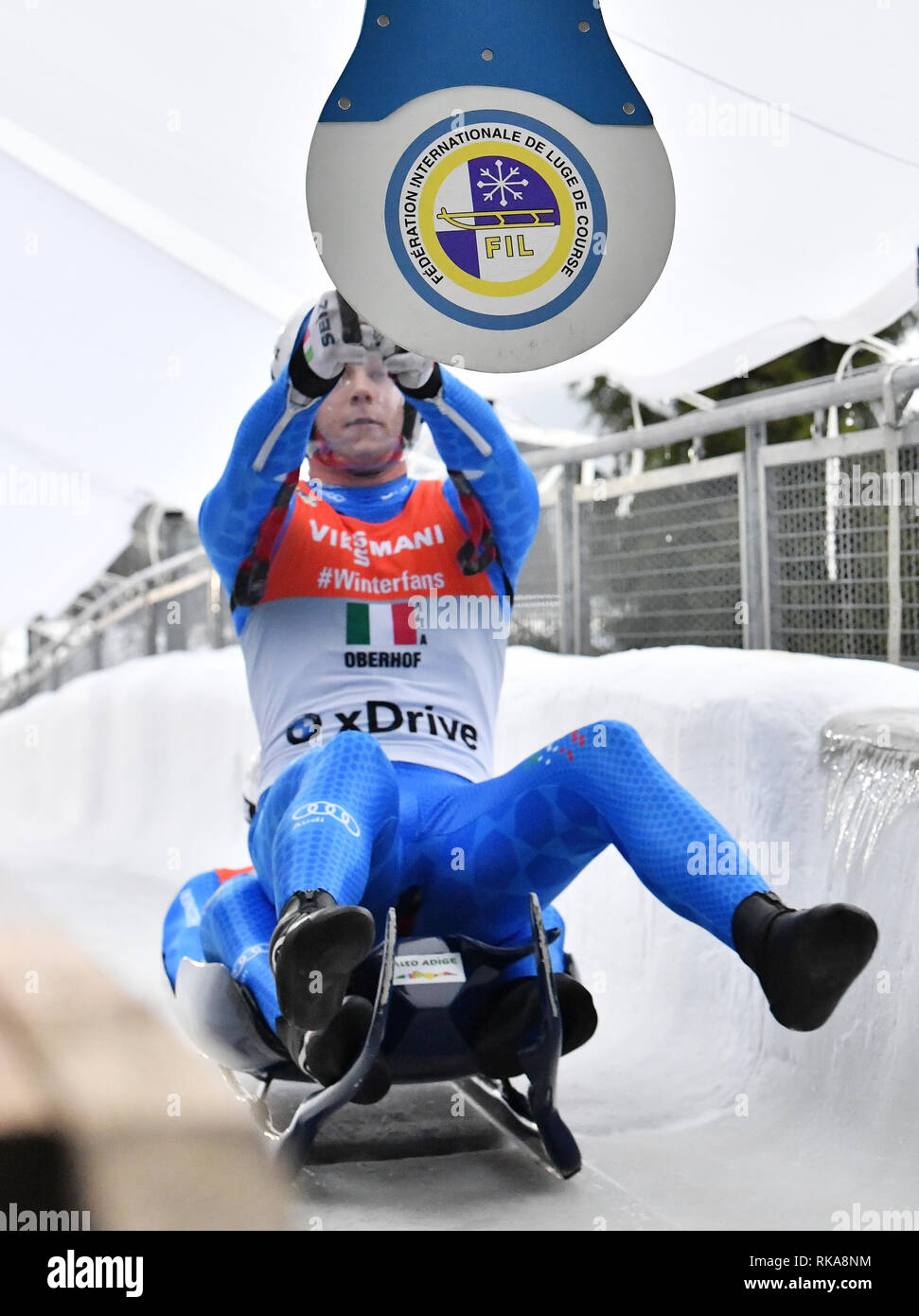 Oberhof sled and bobsleigh track 