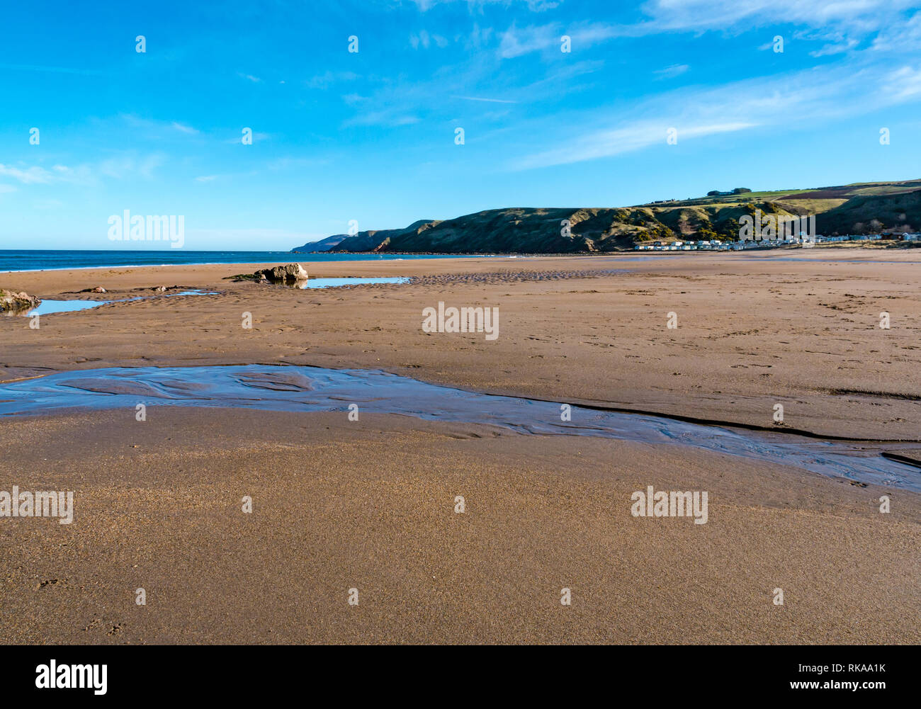 Pease bay holiday park hires stock photography and images Alamy