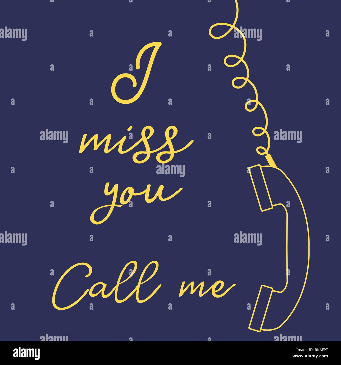 Vector Illustration With Handle Handset Inscription I Miss You Call Me Romantic Background Stock Vector Image Art Alamy Vector Illustration With Handle Handset Inscription I Miss You Call Me Romantic Background Stock Vector Image Art Alamy